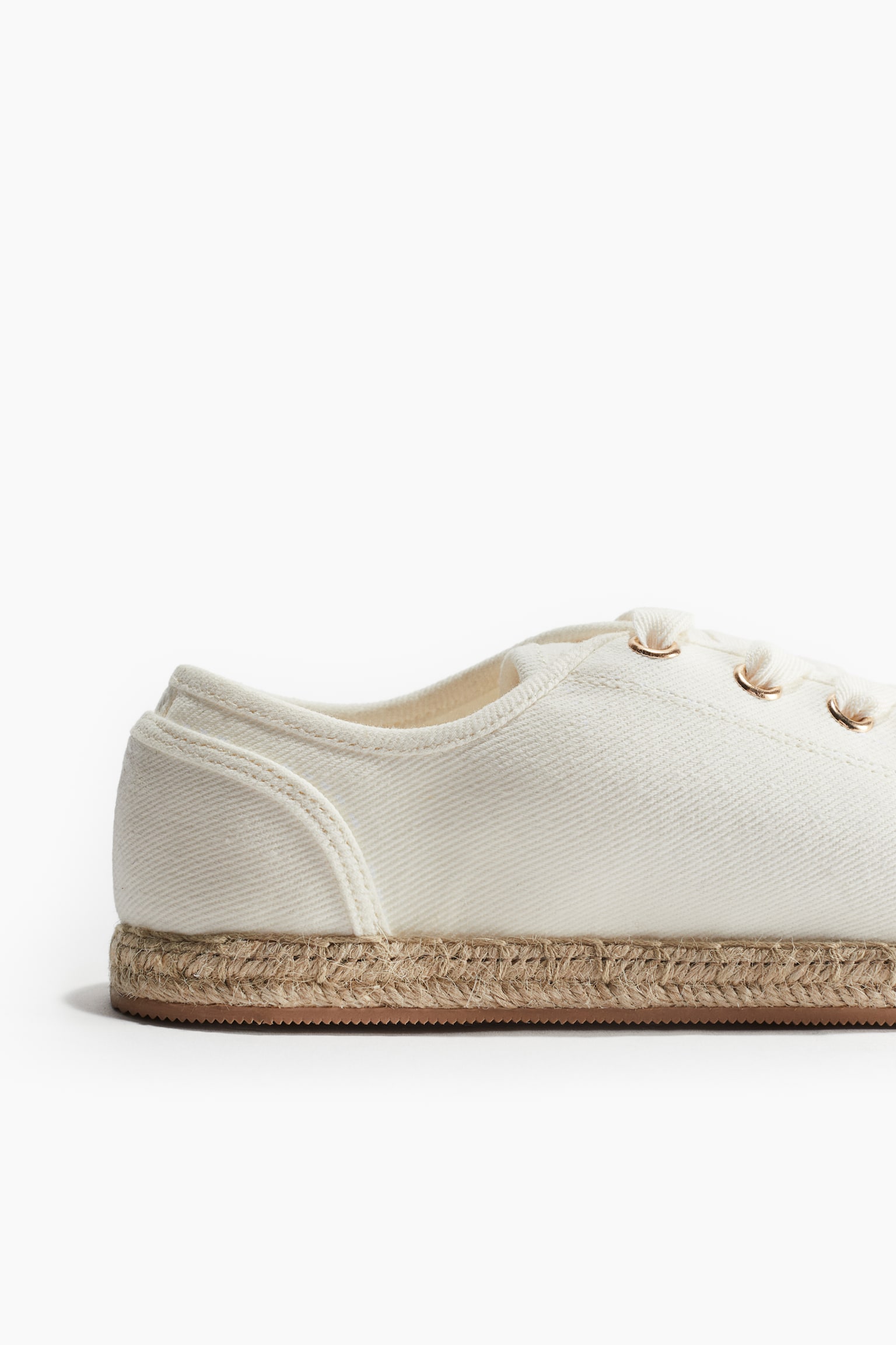 Espadrille Sneakers - White/Beige/Leopard print - 3