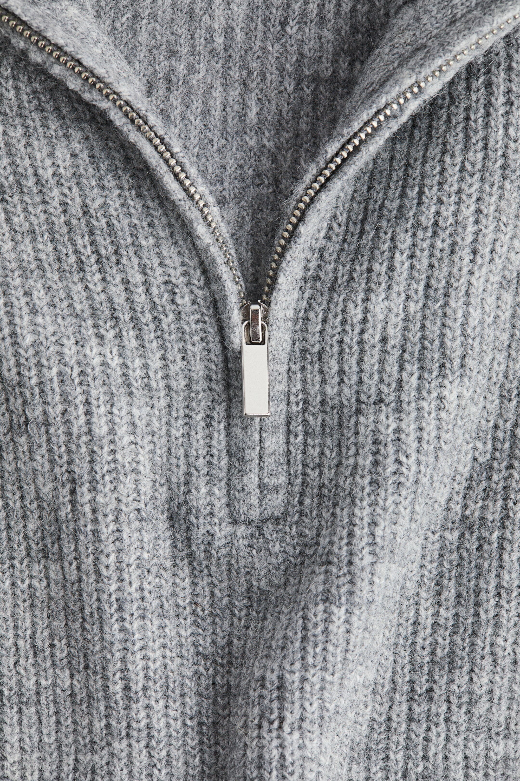 Grotere afbeelding bekijken: Ziptop-trui - Grijs gemêleerd - DAMES | H&M NL 6