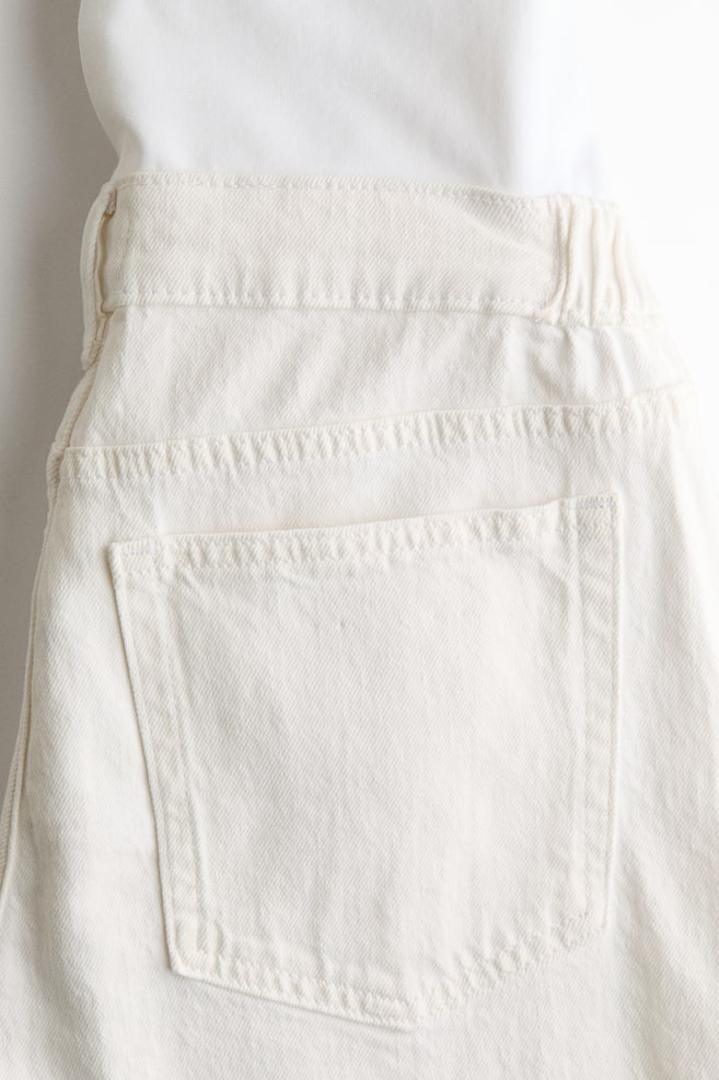 MAMA Wide jeans - White/Pale denim blue/Dark denim blue/Pinstriped/Denim blue/Dark denim blue/White/Dark denim grey - 3