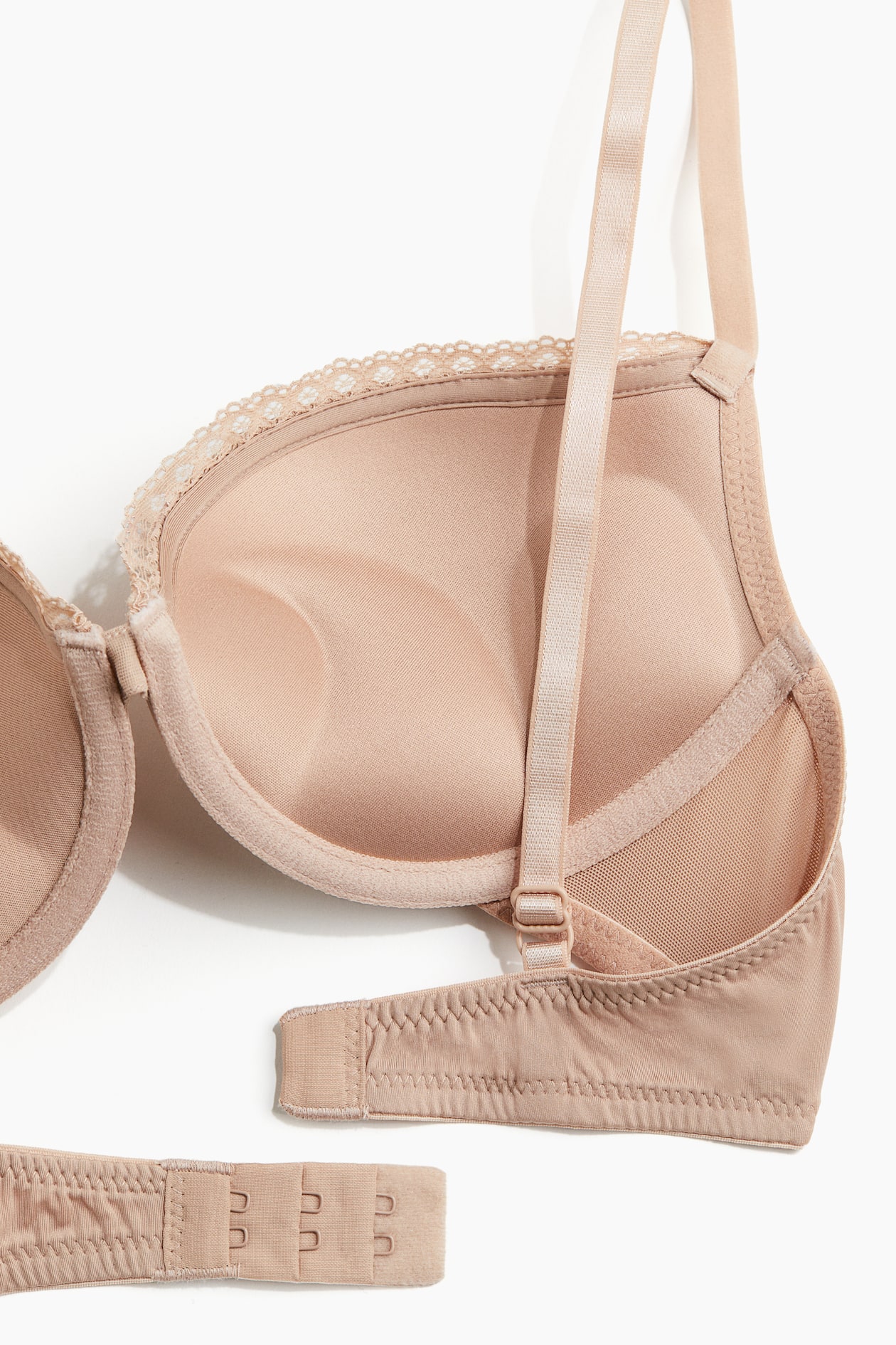 Women's Beige/white 2-pack Microfiber Super Push-up Bras | H&M CA