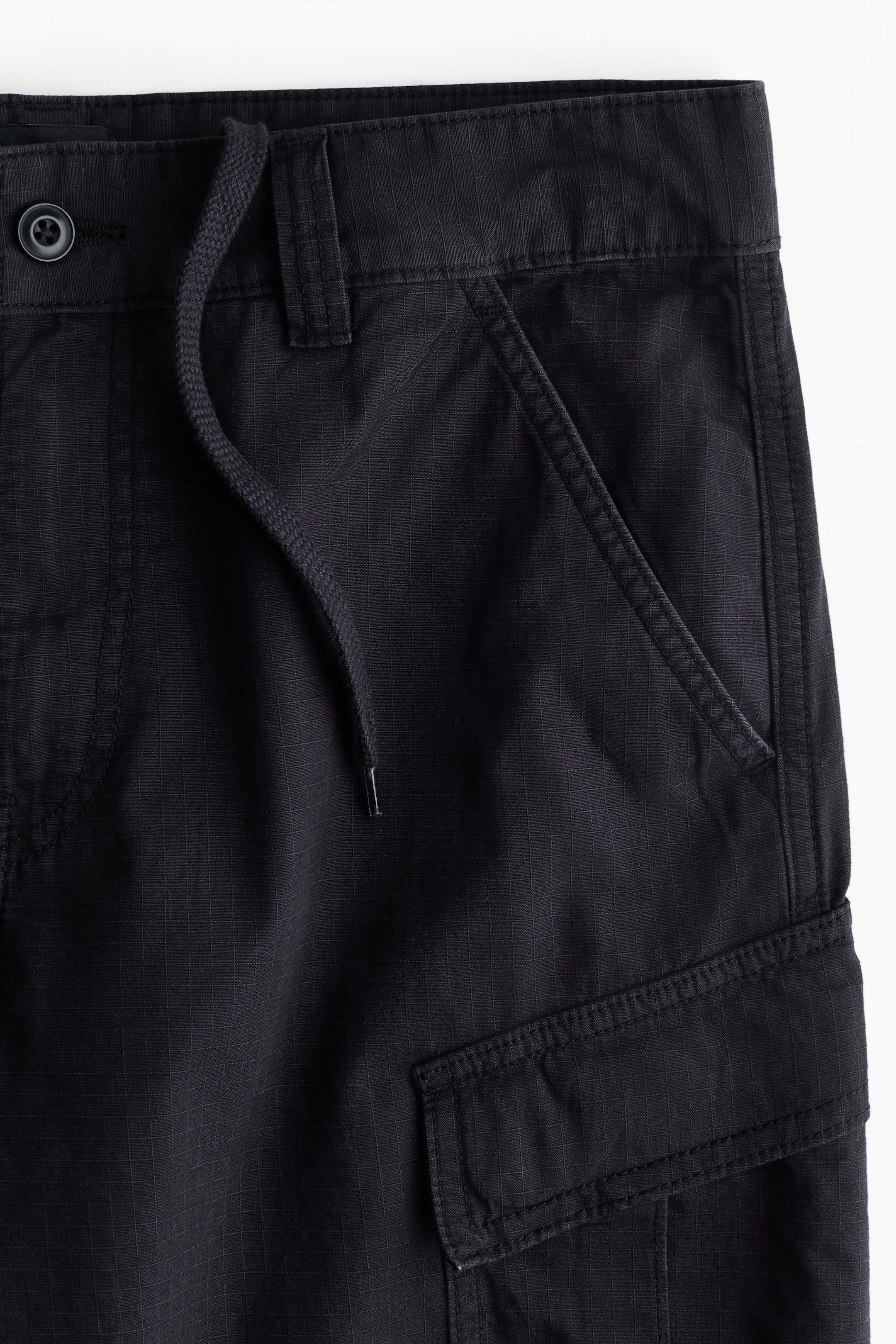 Мужские брюки H&M Loose-Fit Zip-Off Cargo Pants — фото 8
