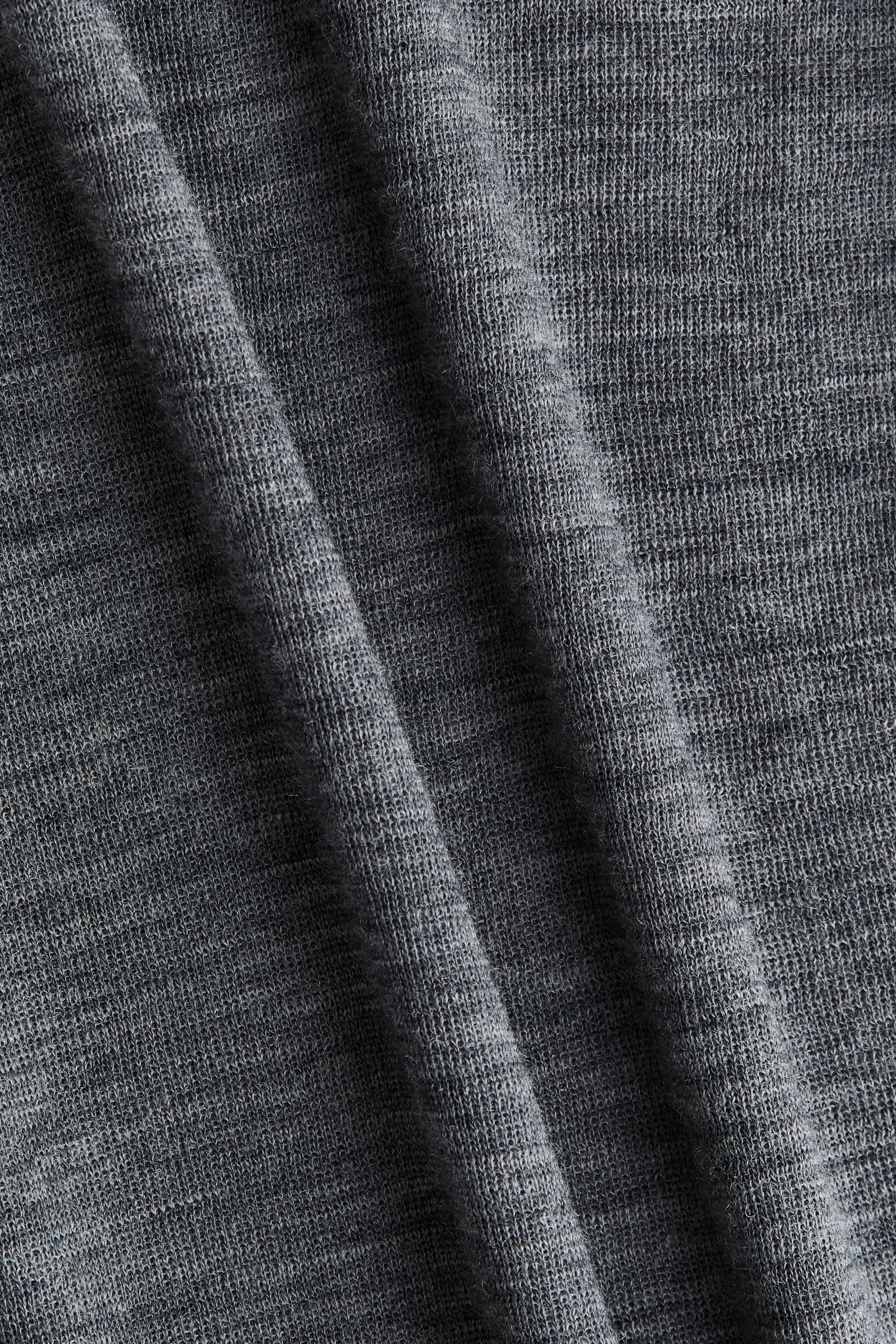 View larger image: Polo-neck wool top - Dark grey marl - Ladies | H&M 7