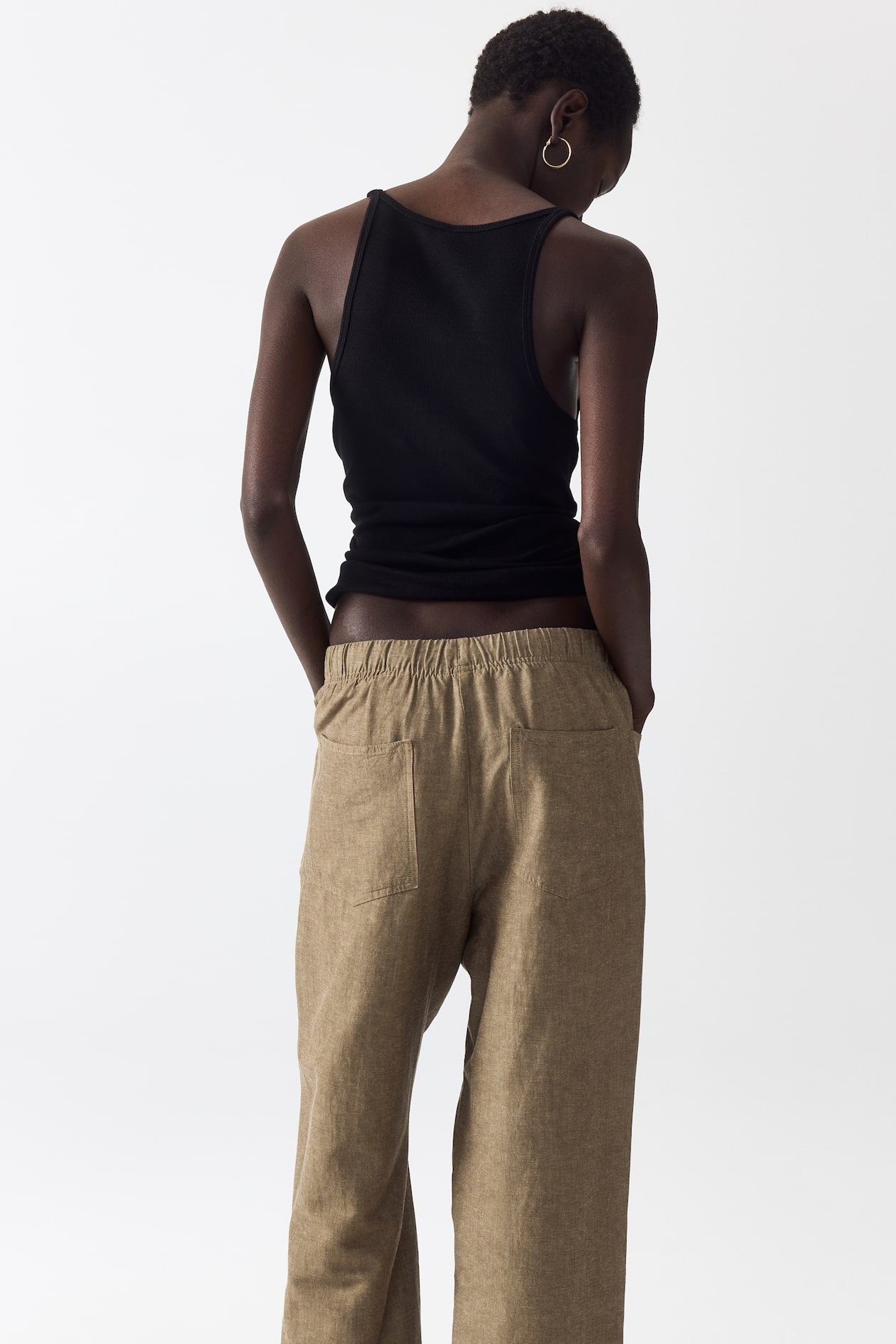 Straight-Leg Drawstring Pants - image 4