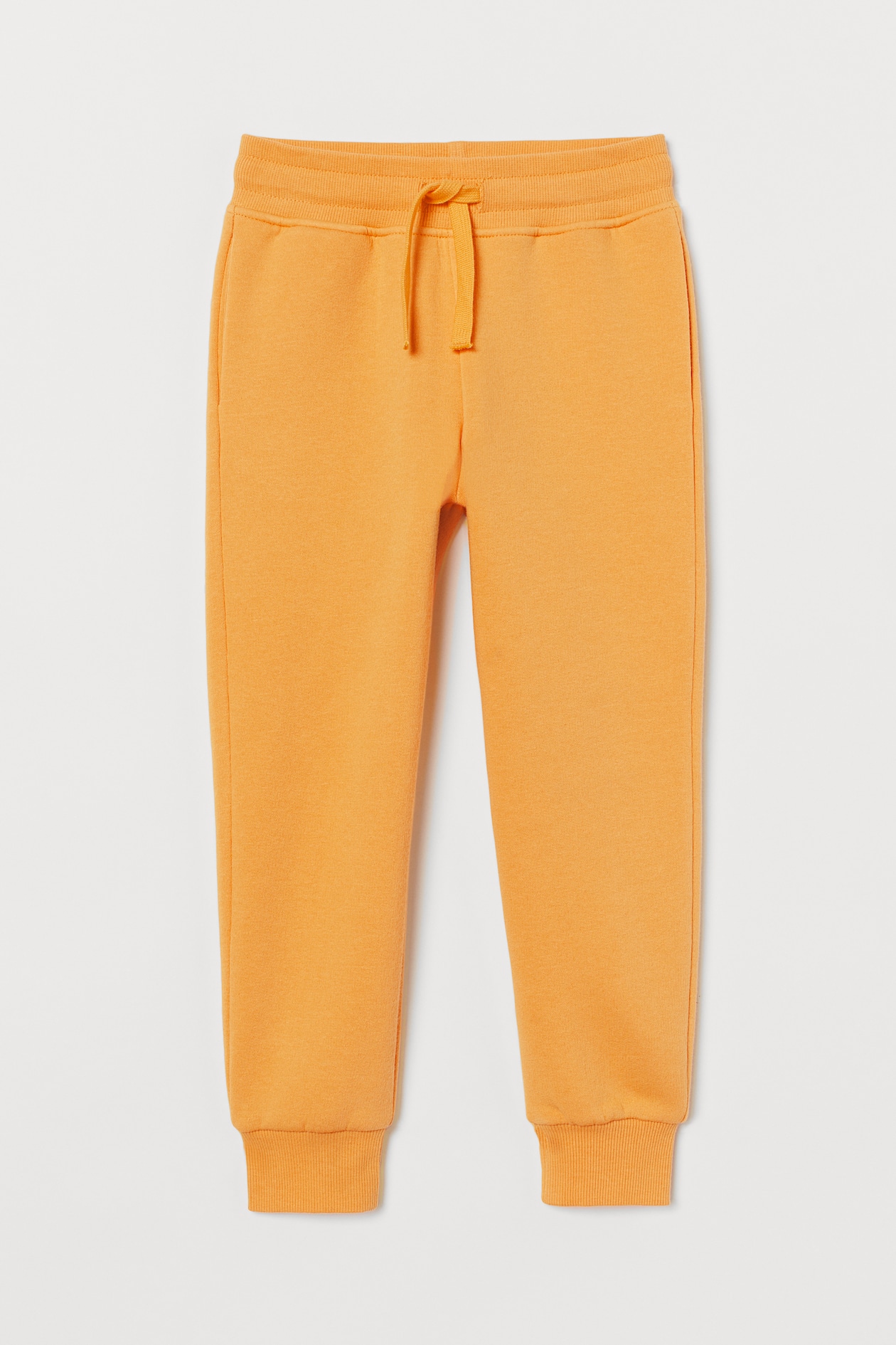 Extra-soft Joggers - Regular waist - Long - Yellow - Kids | H&M US