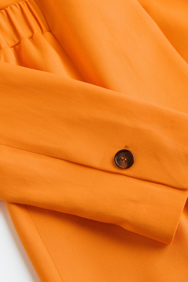 Cut-out blazer dress - Orange - 2