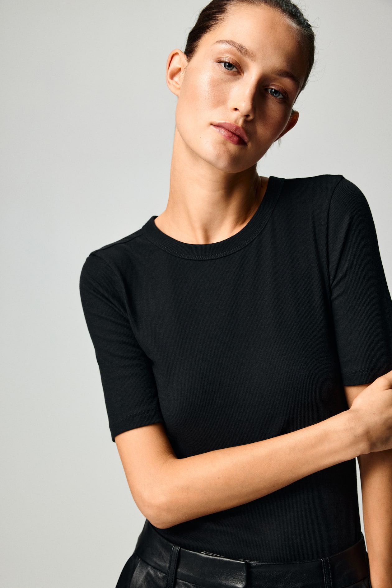 Ribbed T-Shirt