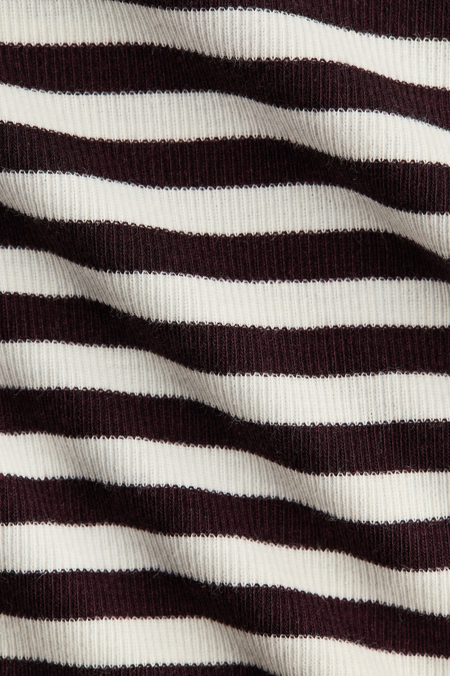 MAMA Ribanalı Jarse Üst - Bordo/Çizgili/Beyaz/Bordo çizgili/Krem/Çizgili - 7