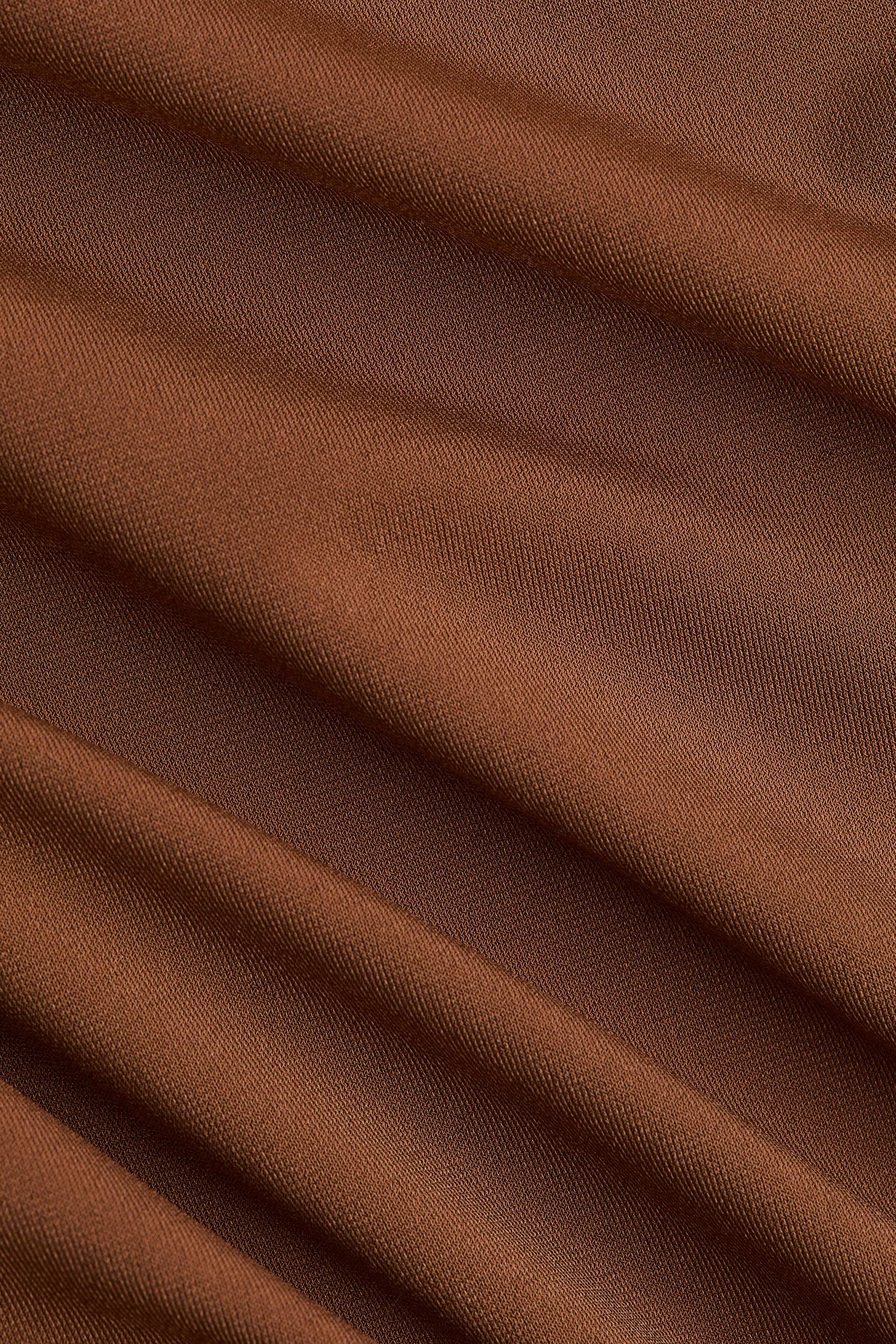 Draped jersey top