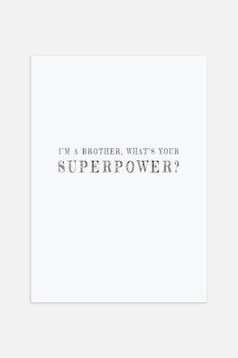 Brother Superpower Poster