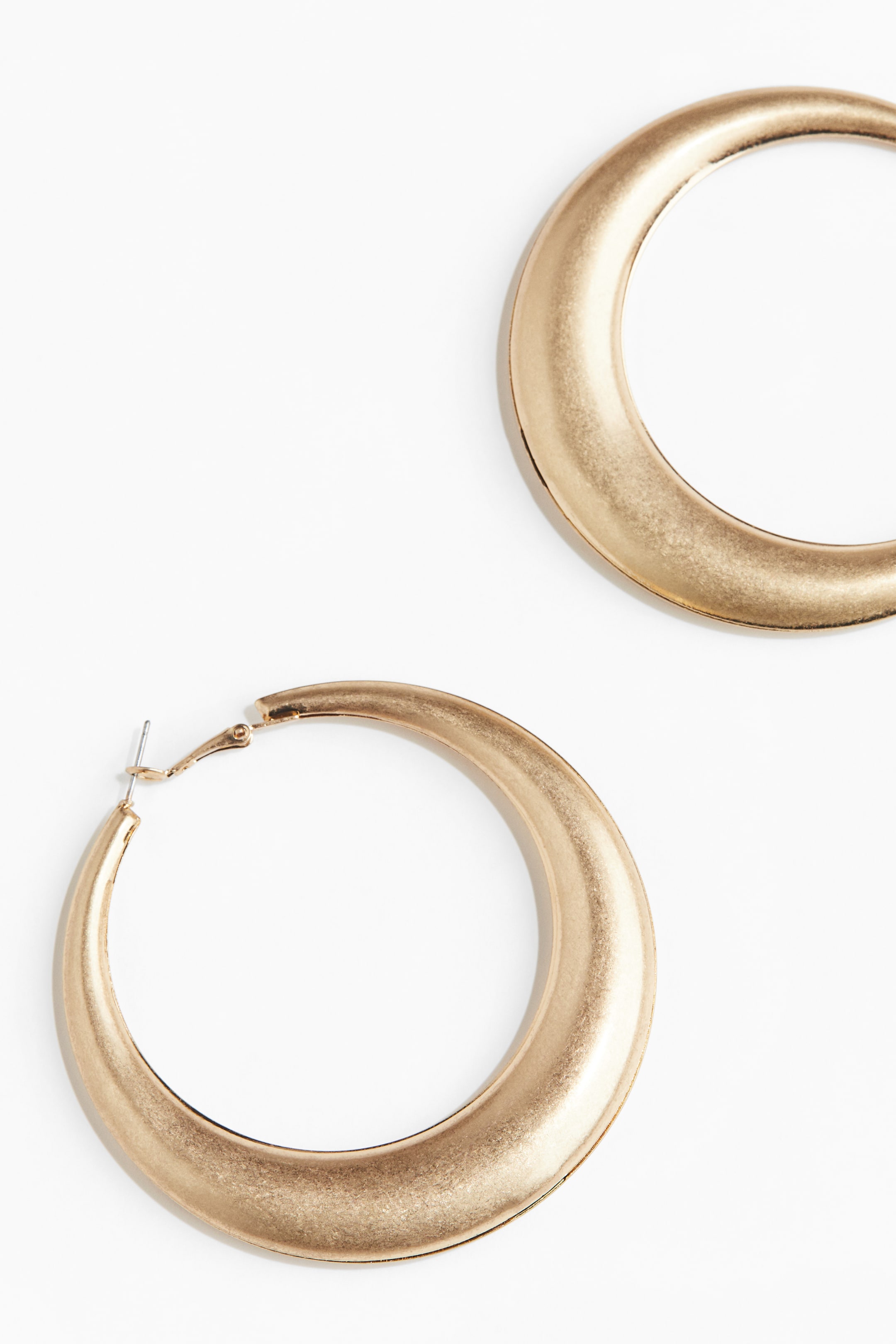 Wide Hoop Earrings