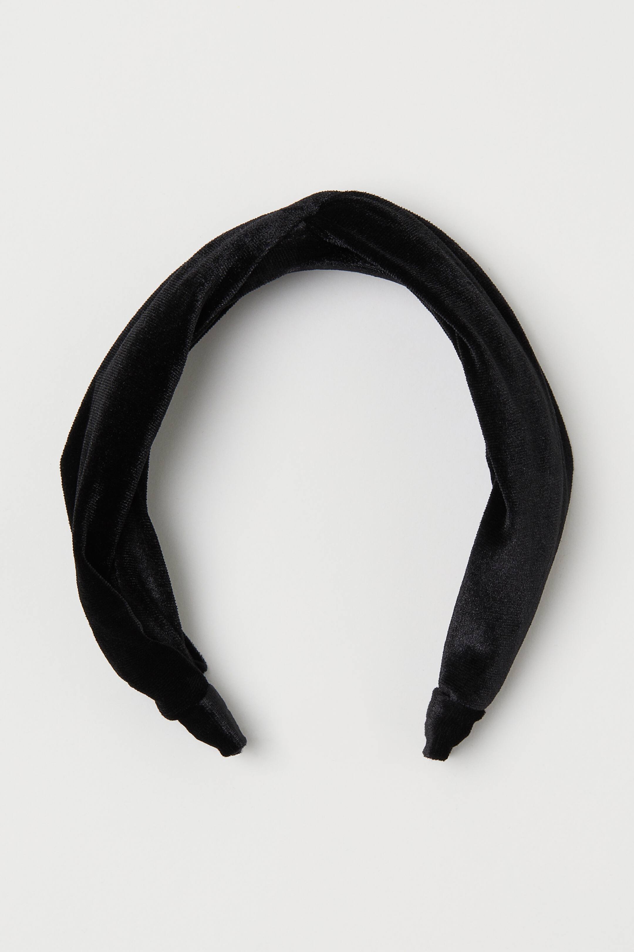 View larger image: Velvet Alice band - Black - Ladies | H&M 1