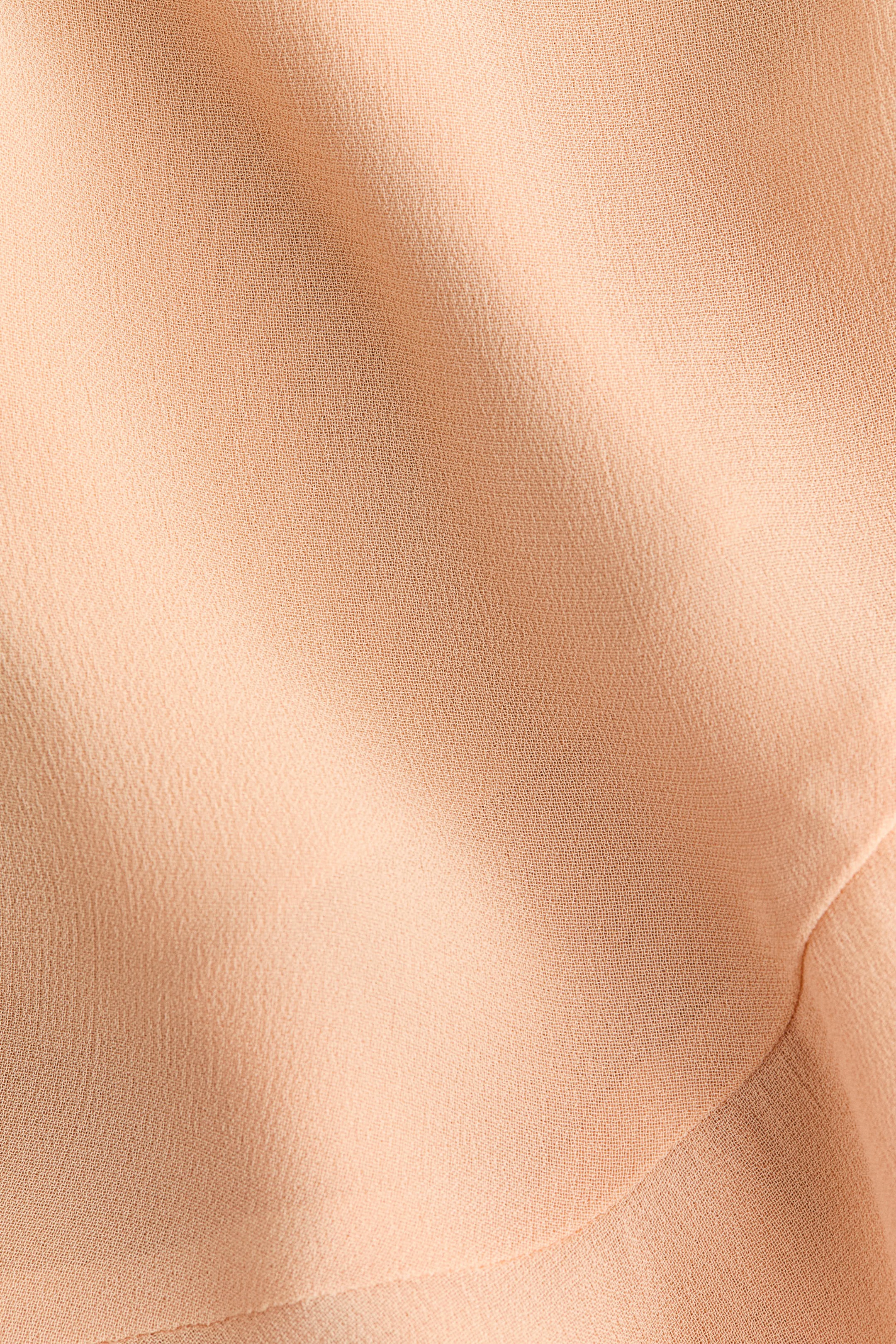 Flounced Wrap Skirt