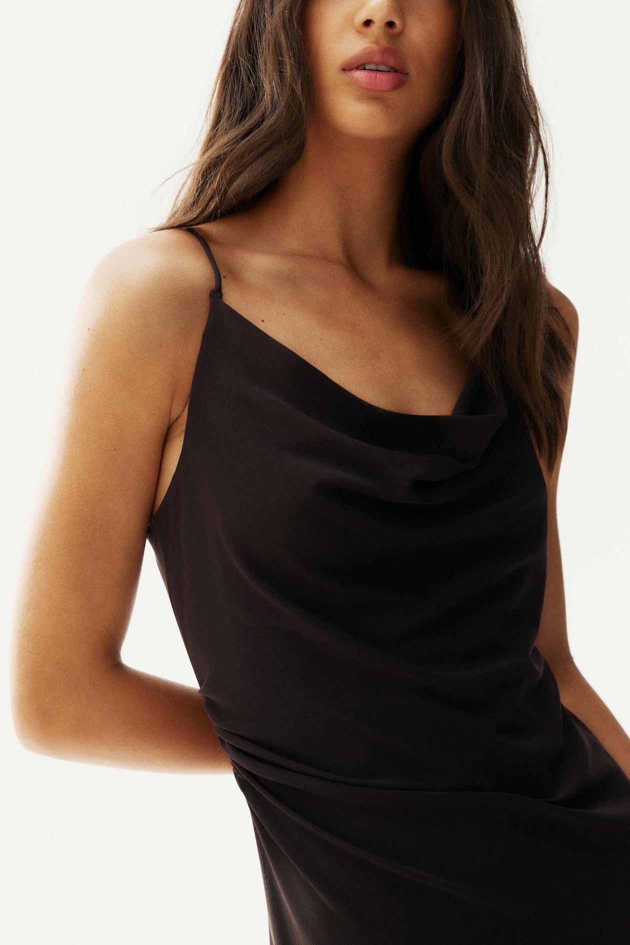 Draped Mesh Dress - image 2