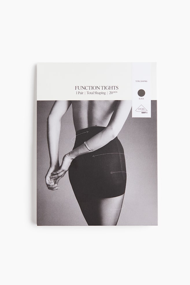 Total Shape Tights 20 denier with Lycra® - Black - 1