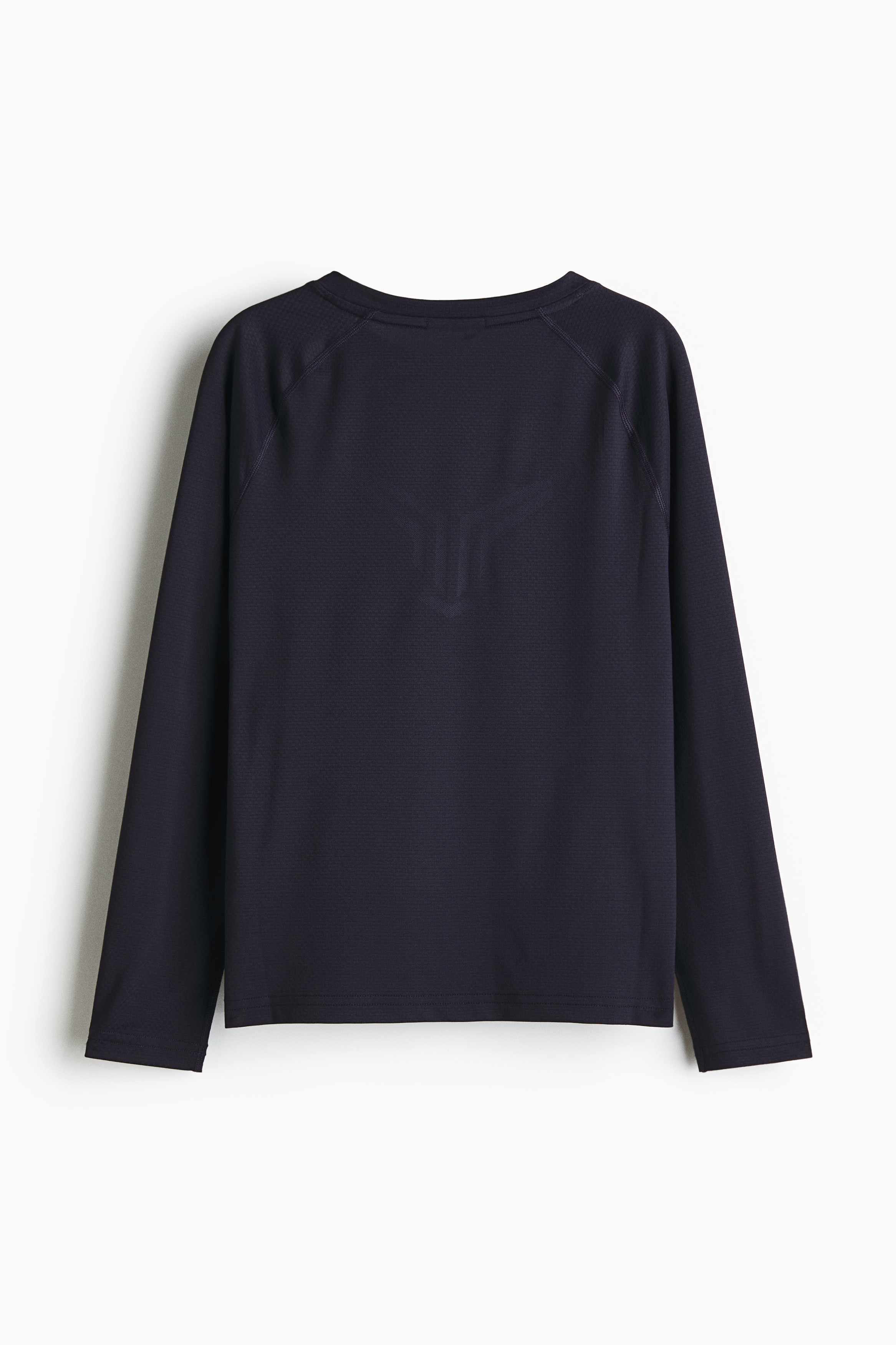 Sports top with DryMove™ - Navy blue/Cream/Black