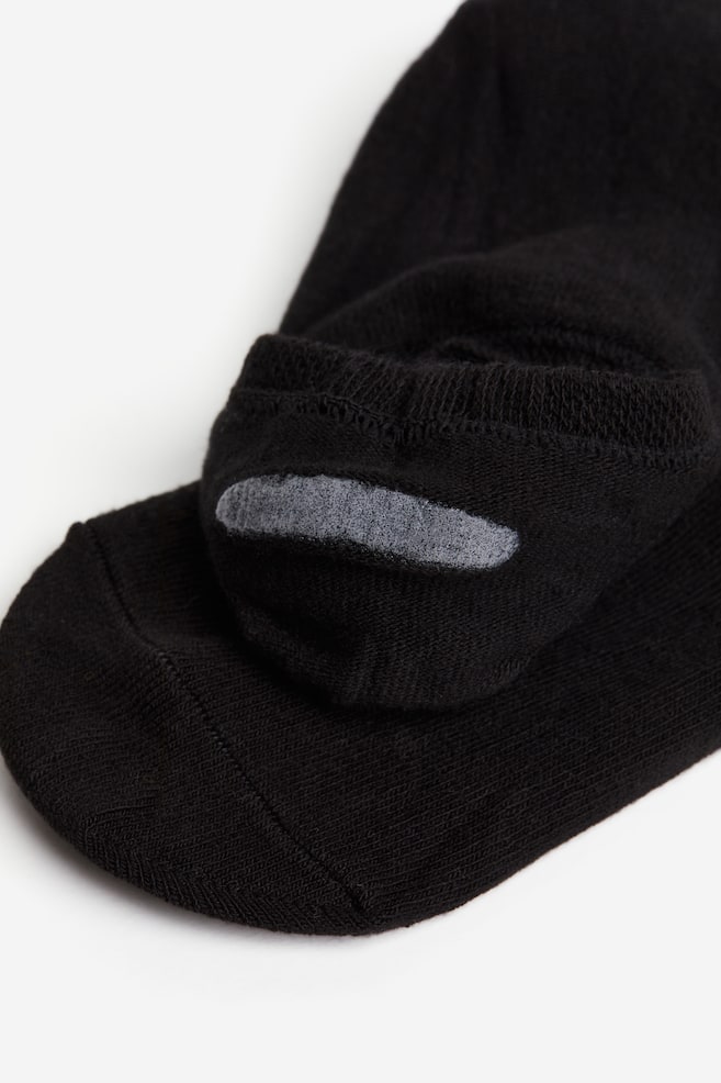 3-pack liner socks - Black/Light beige marl/Grey marl - 3