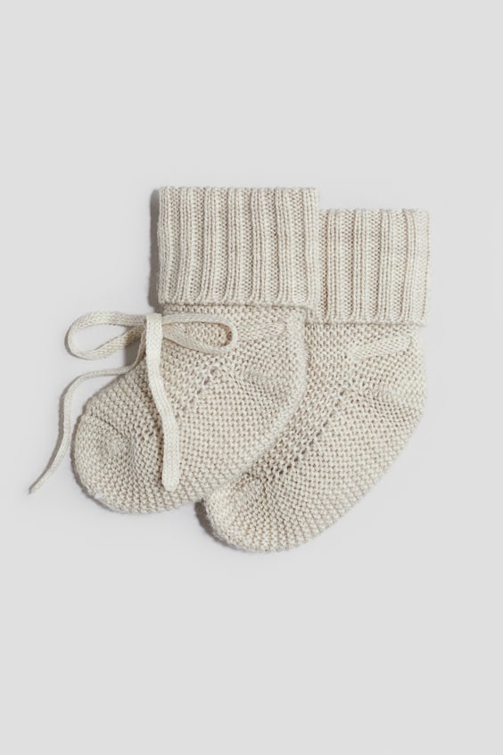 Детские тапочки H&M Wool Knit Slipper Socks