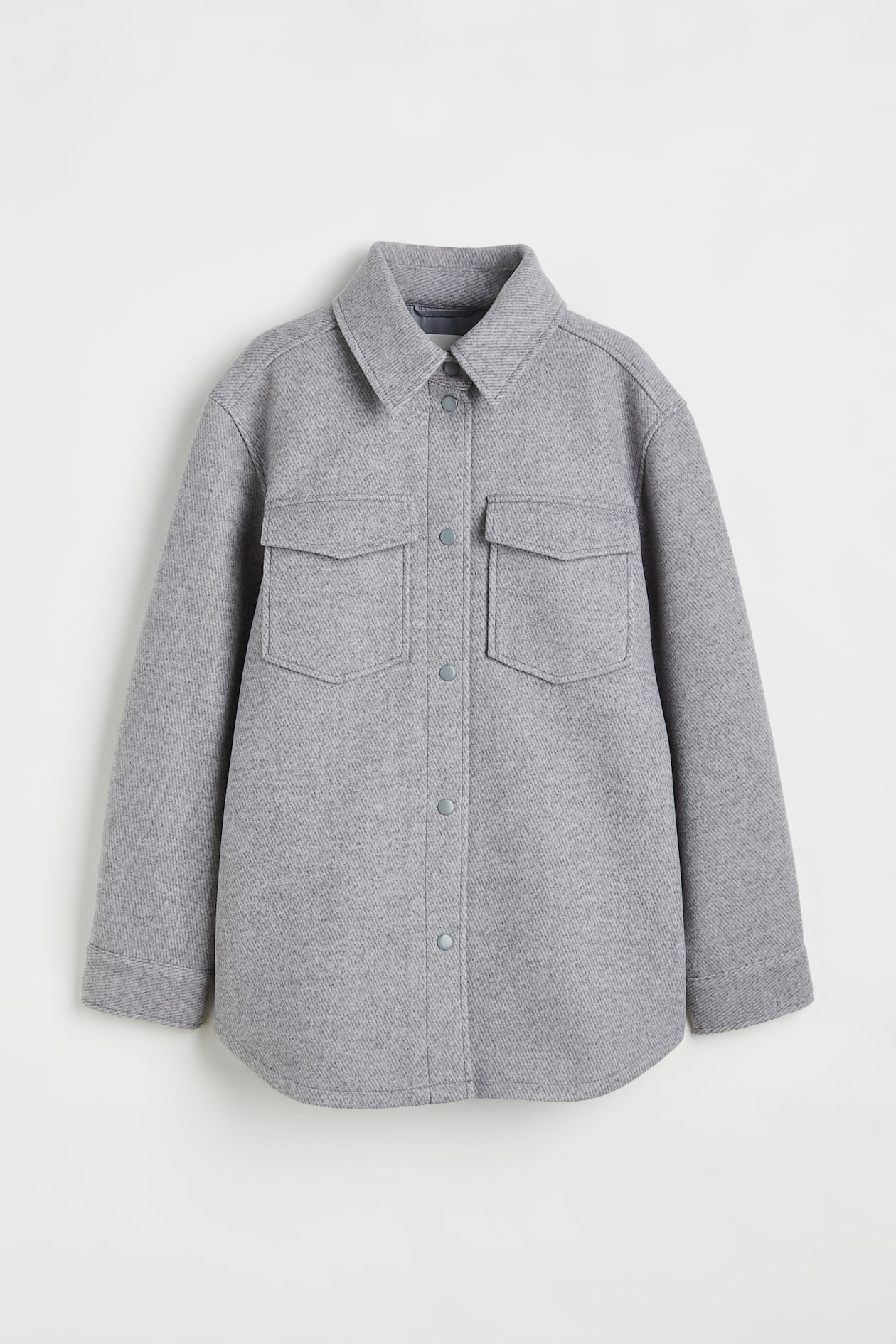 Longline Ladies Grey Shacket Green Checked Longline Shacket Women