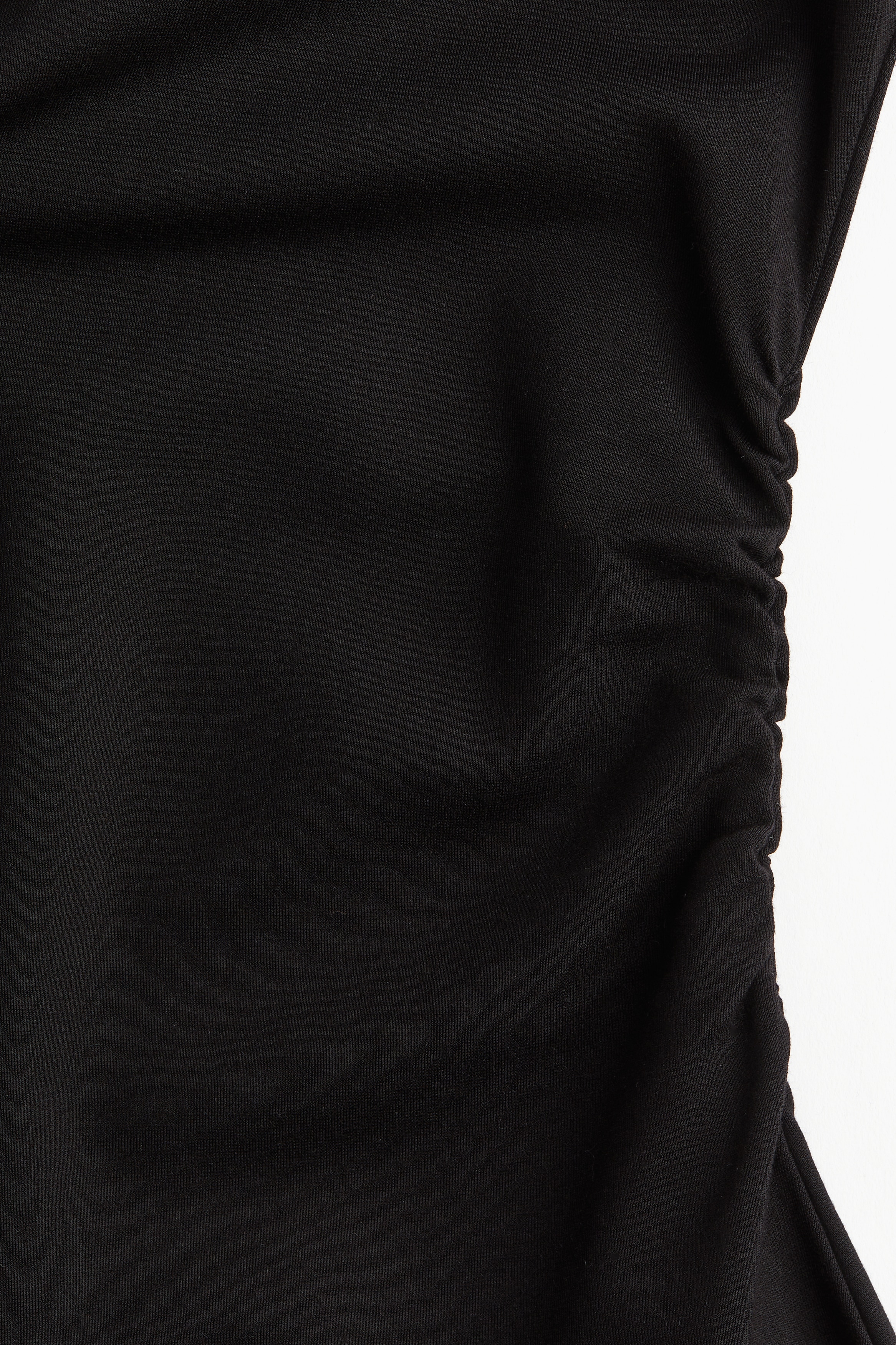 Boat-neck jersey dress