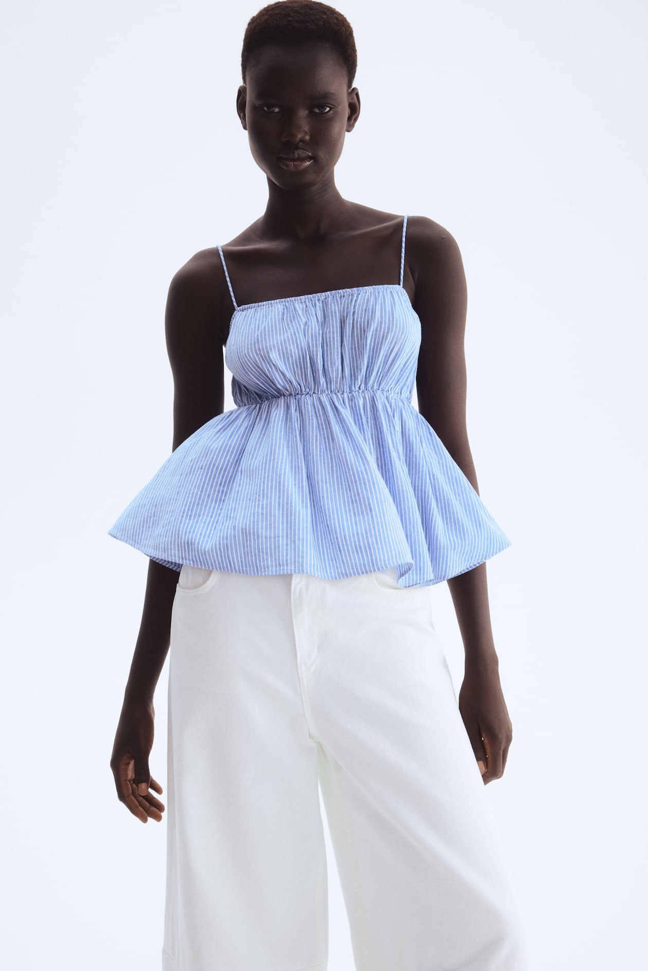 Peplum Strappy Top - image 4