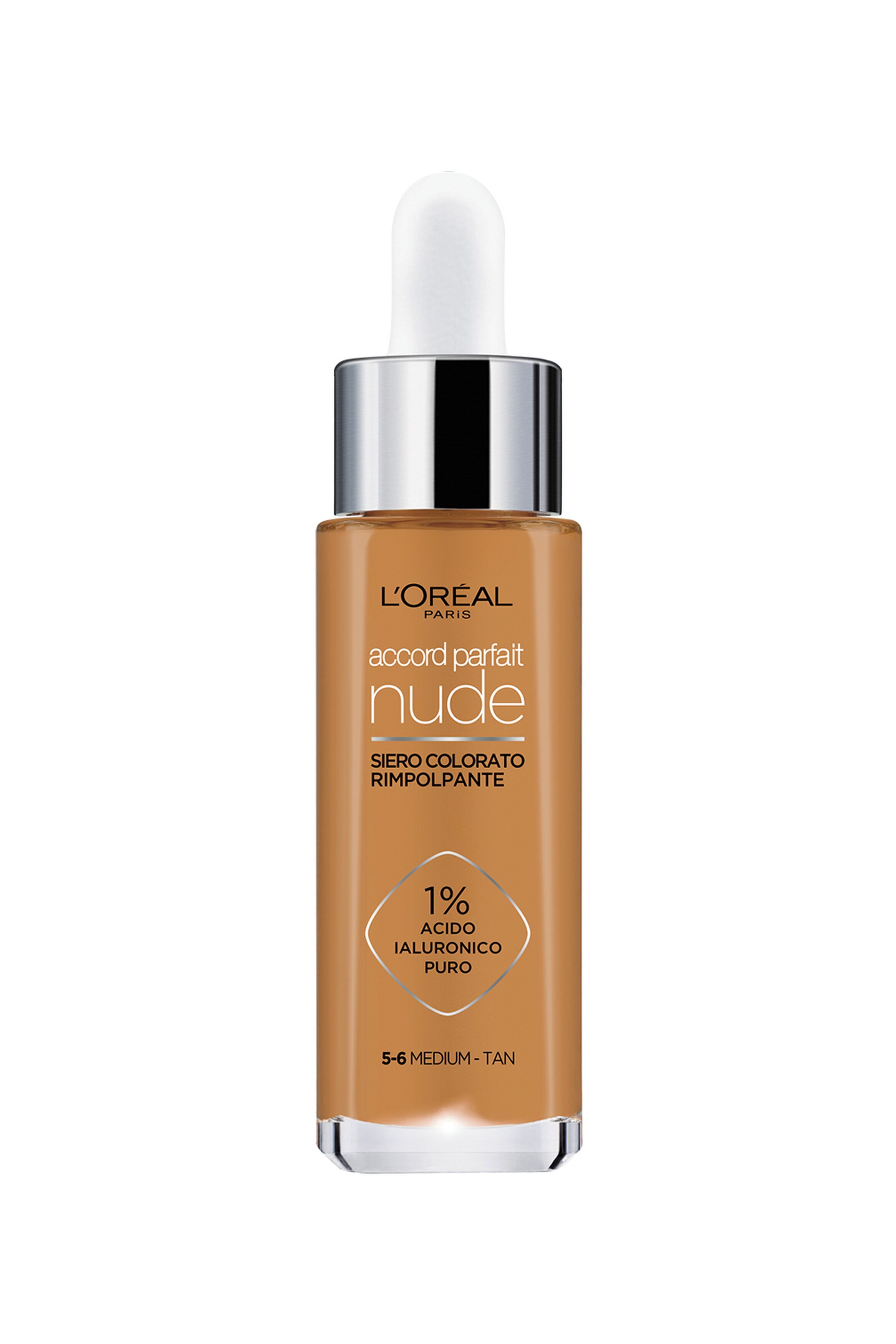 L'Oréal Paris - Fondotinta Accord Parfait Nude - 5-6 Media-abbronzata