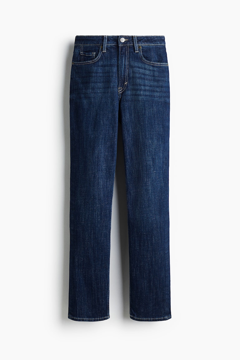 Slim Straight High Jeans