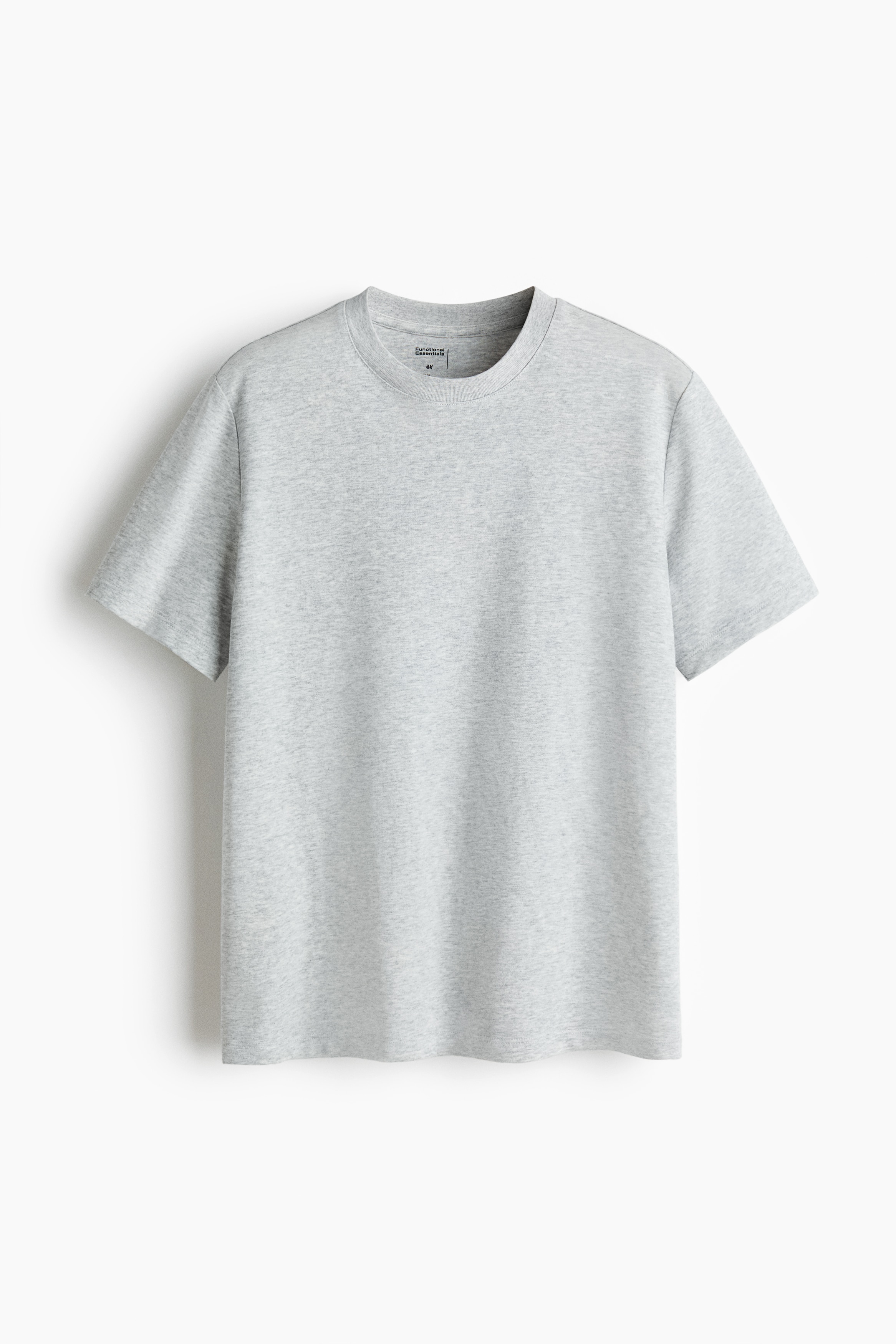 Cooling Regular Fit T-Shirt - Light gray melange/Black/White/Dark brown/Light gray melange