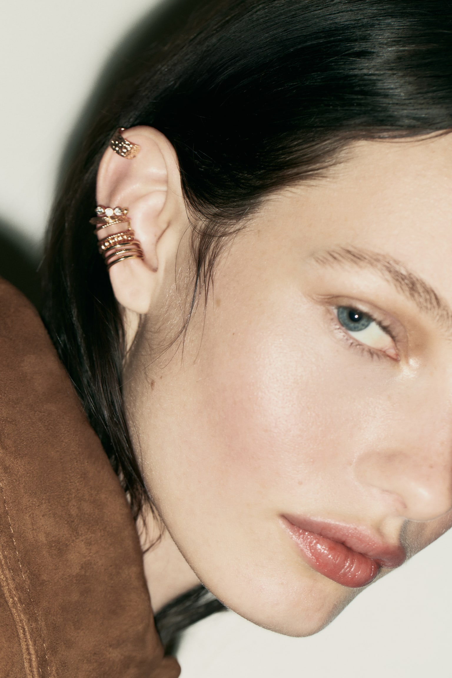 6-pack ear cuffs - Gold-coloured - 5