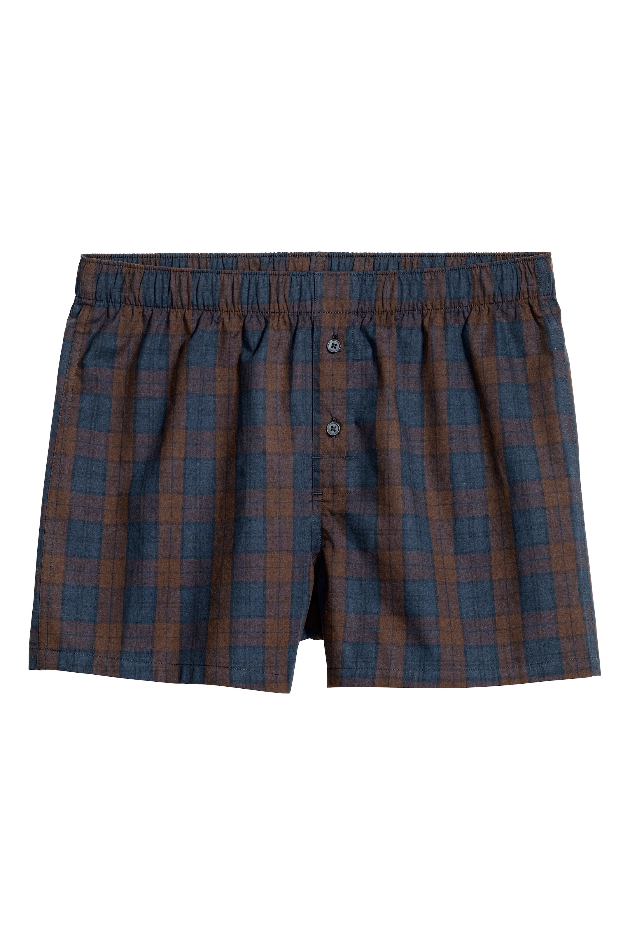 View larger image: 3-pack woven boxer shorts - Dark blue - Men | H&M GB 1