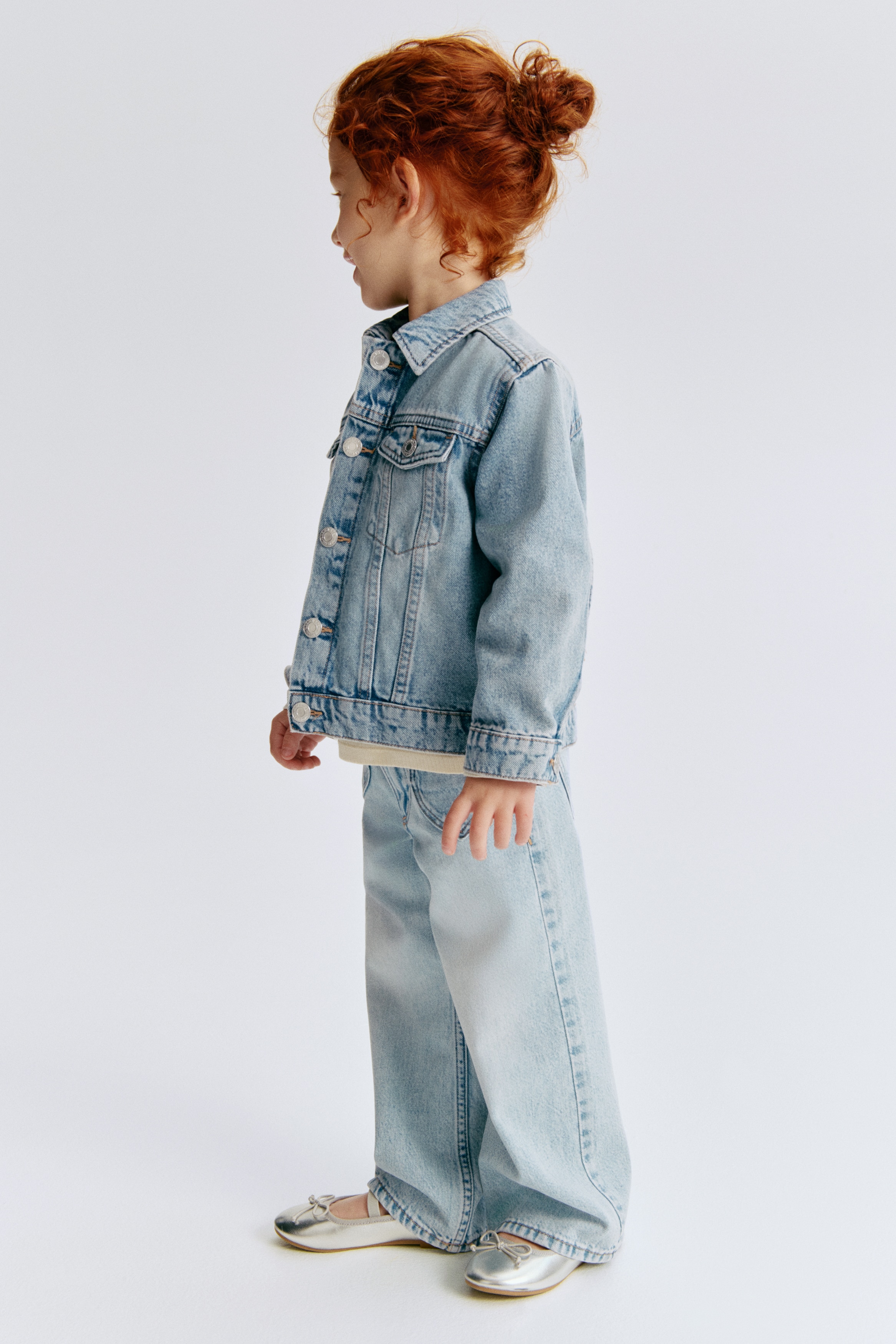 デニムジャケット - デニムブルー - Kids | H&M JP
