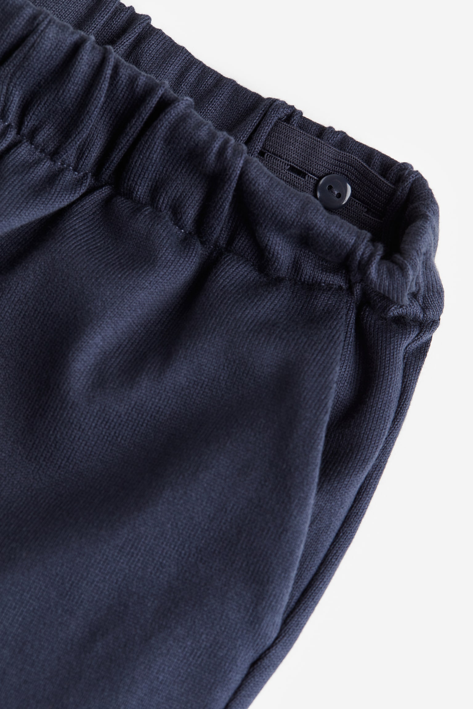 2-piece Cotton Jersey Set - Navy blue/Stripe - 3