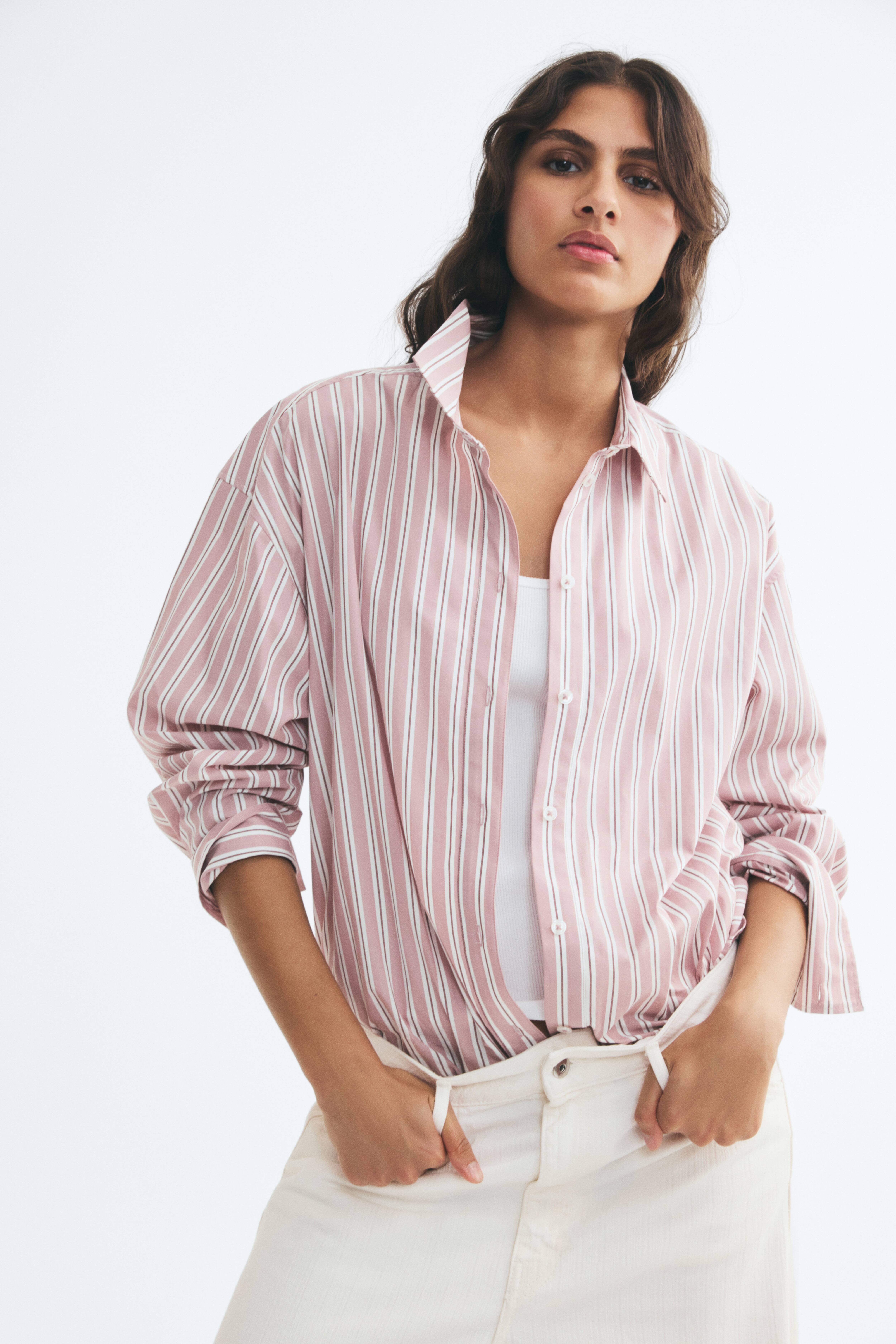 Oversized Poplin Shirt