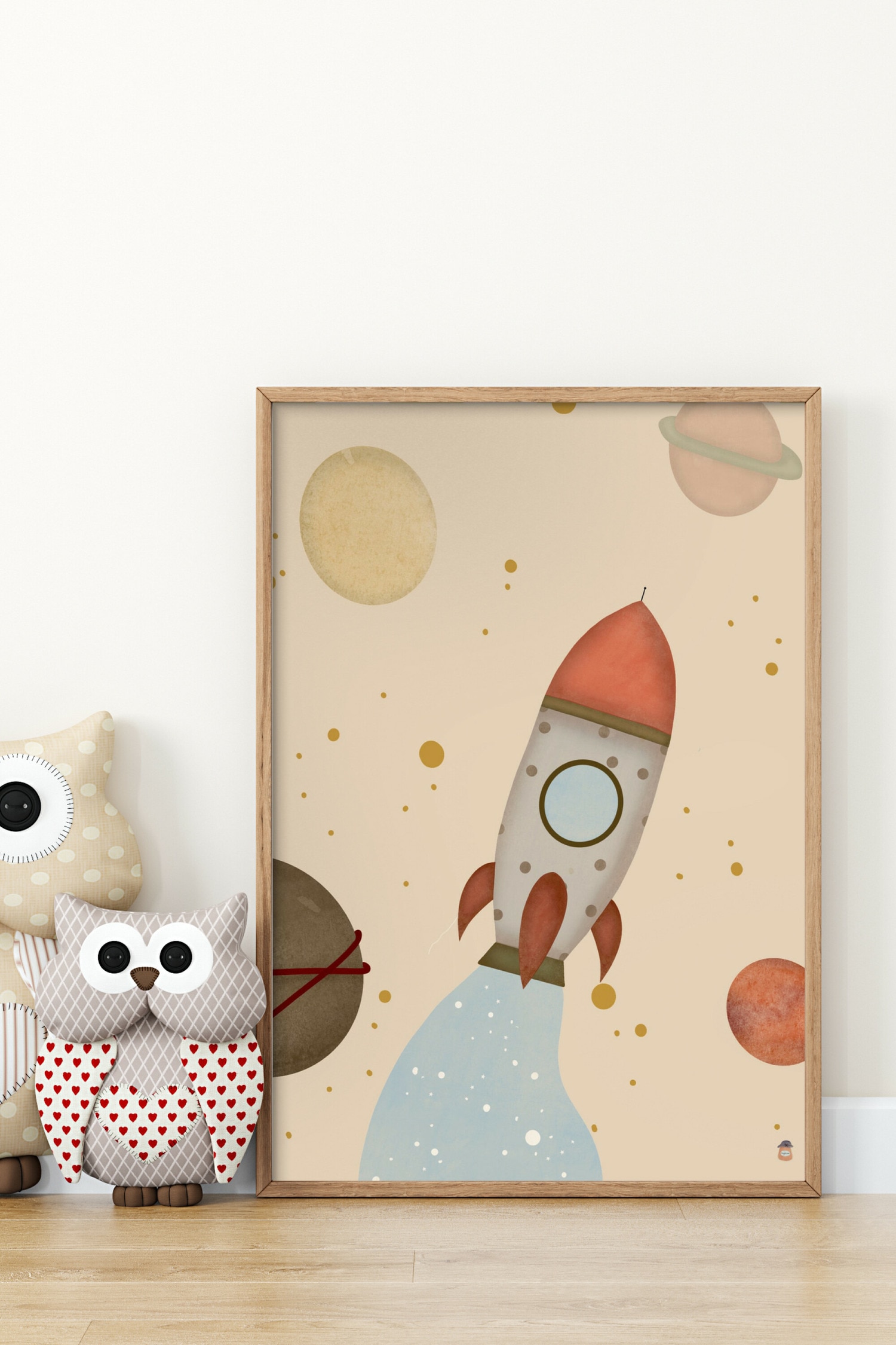 Rumle Rumskib - Spielzeugrakete