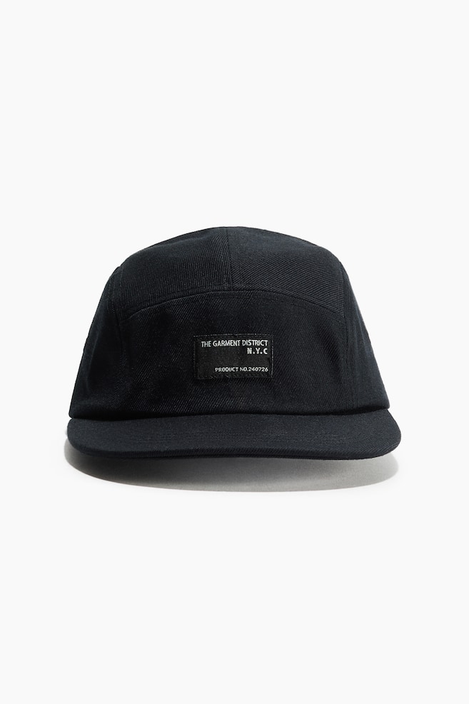 Casquette - Noir/Gris ancien/carreaux - 1
