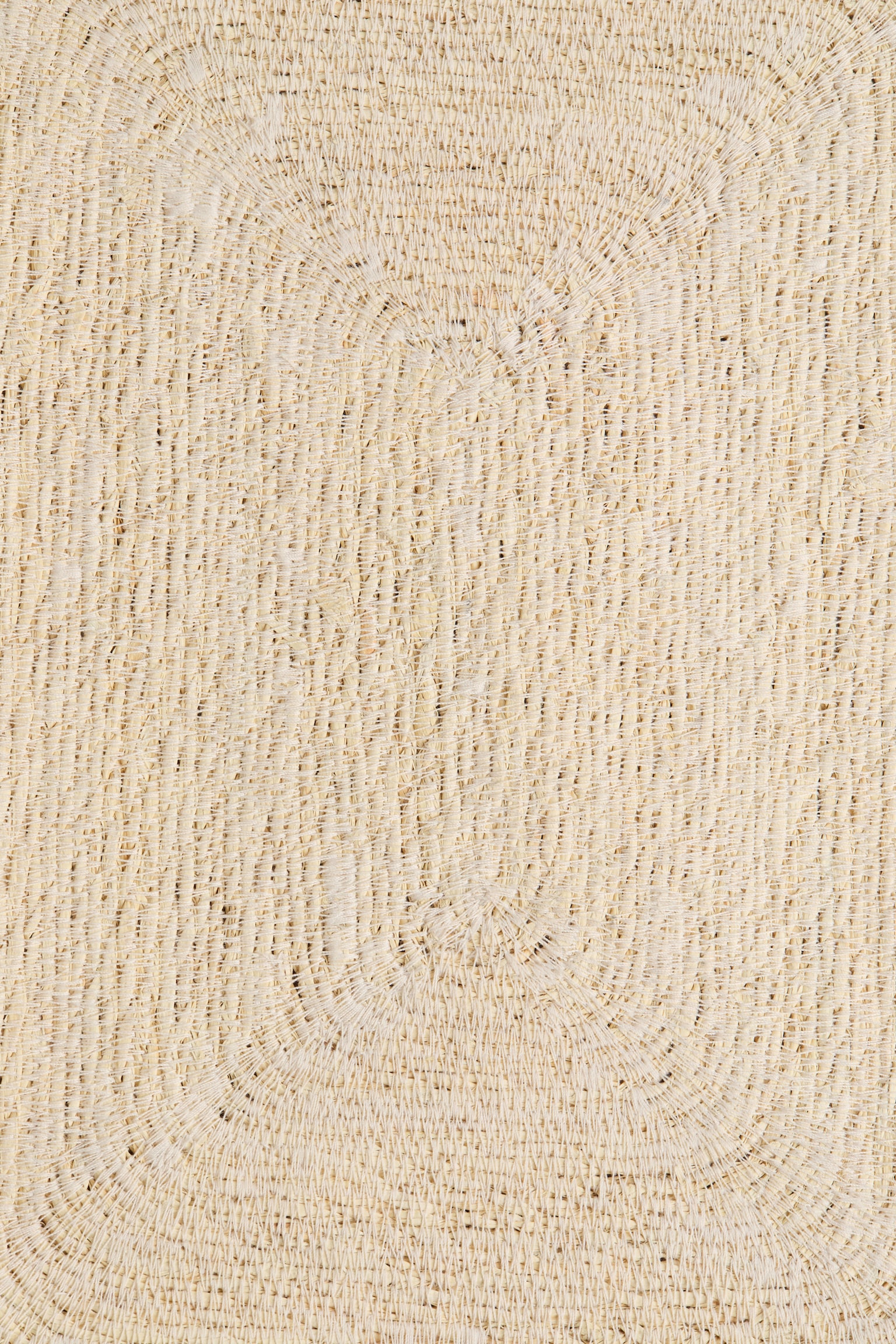 Large seagrass storage basket - Світло-бежевий - 6