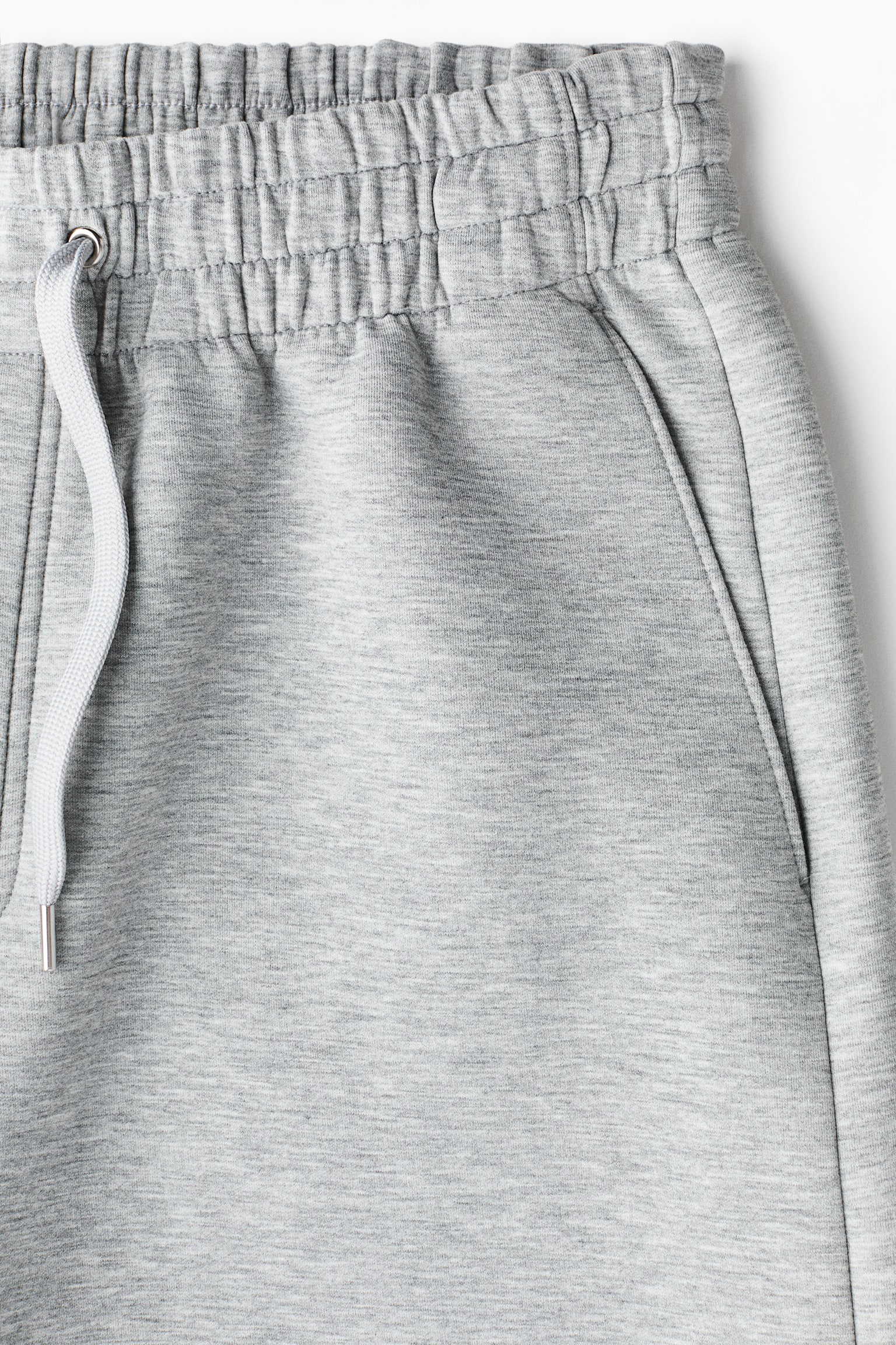 Jogger Relaxed Fit - Szürke melír/Fekete - 5