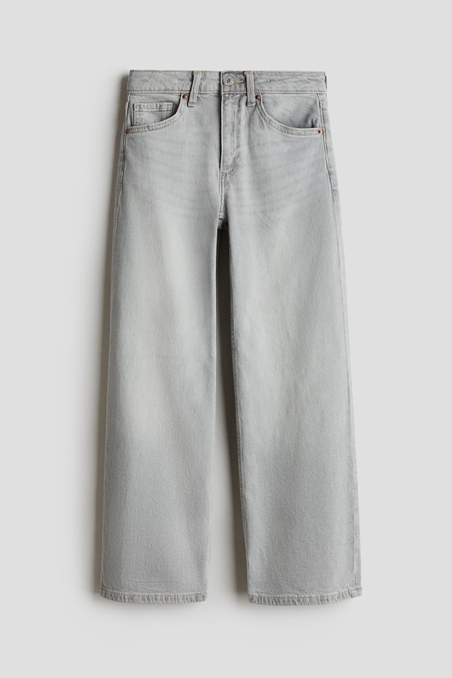 Wide Leg Jeans - Helles Denimgrau/Dunkles Denimblau/Schwarz/Denimblau/Helles Denimgrau/Grau/Helles Denimblau/Denimblau/Denimgrau/Hellblau/Helles Denimblau - 1