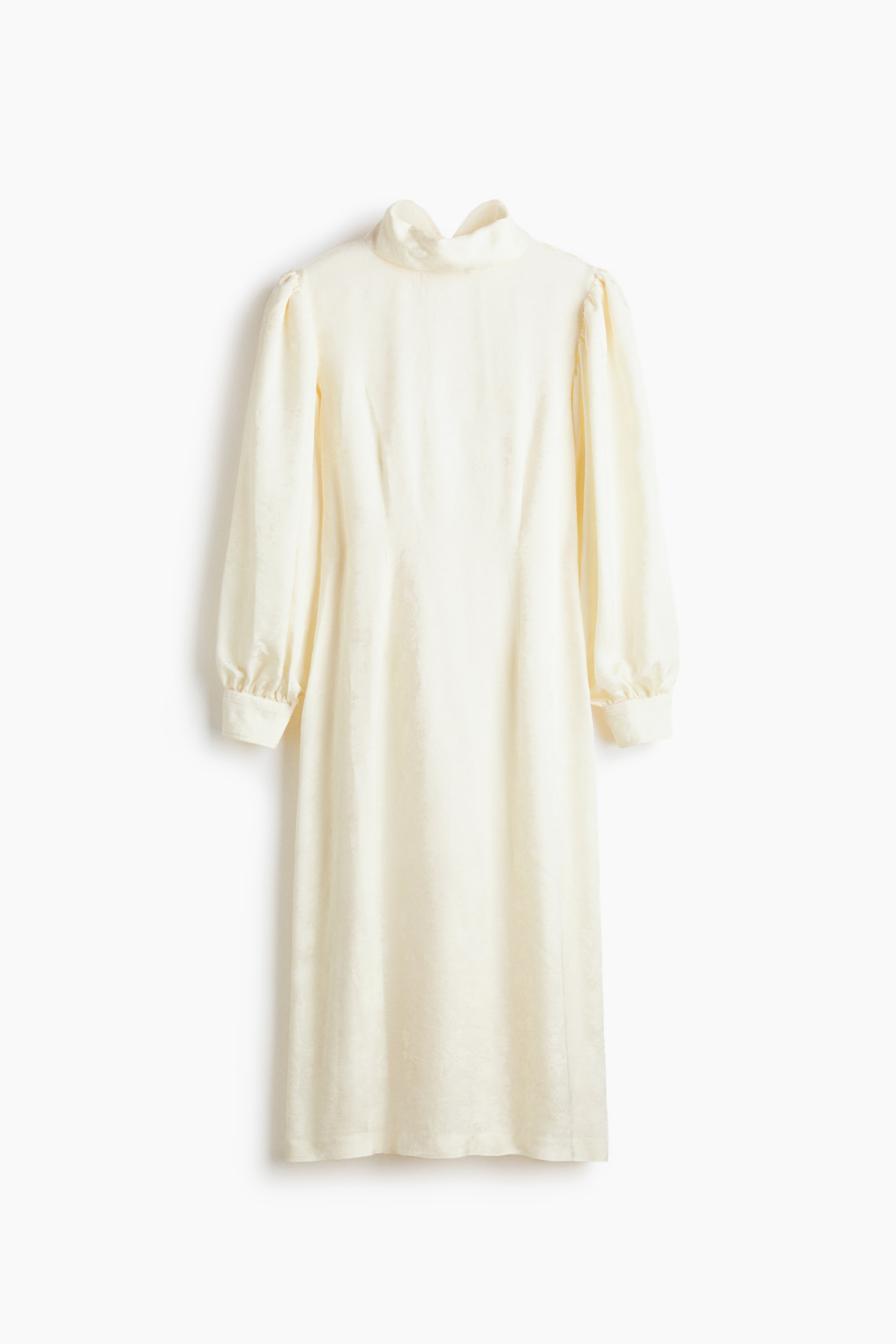 View larger image: Tie-detail dress - Cream - Ladies | H&M 5
