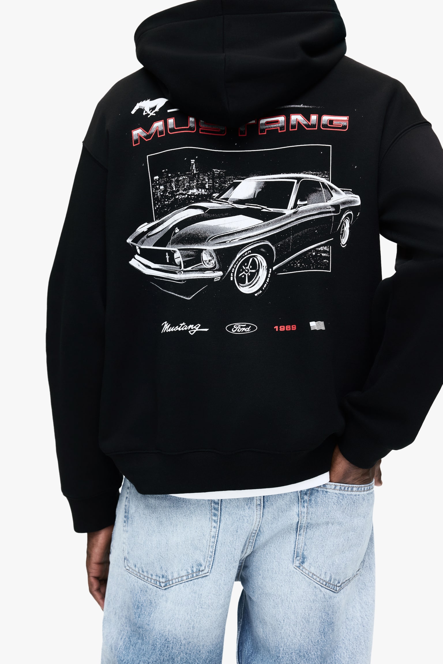 Loose Fit Hoodie - Black/Ford/Black/Fender/Black/Nirvana/Black/Stranger Things/Black/Metallica/White/The Shining/Pink/Keith Haring - 4