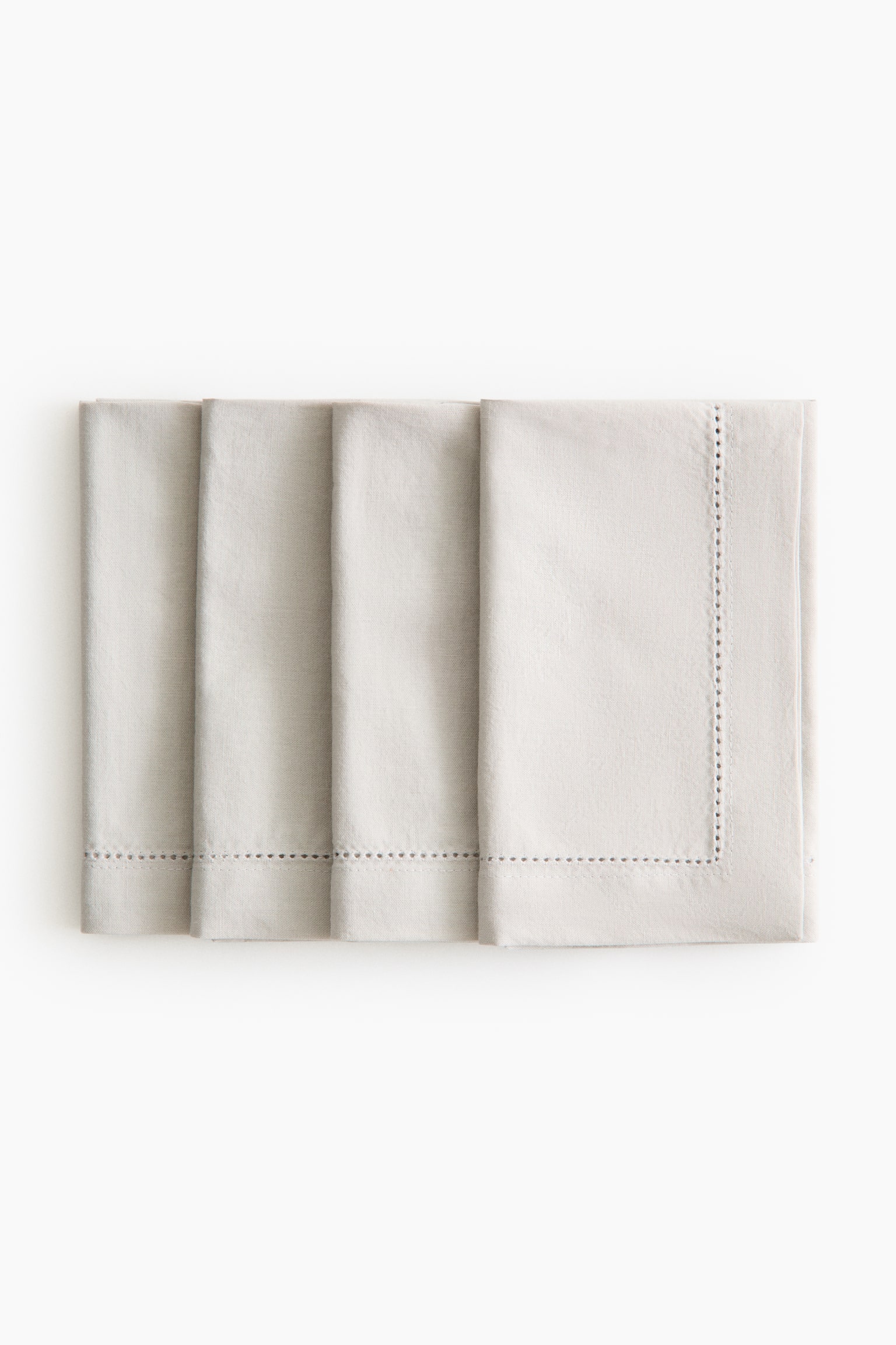 4-pack cotton napkins - 1