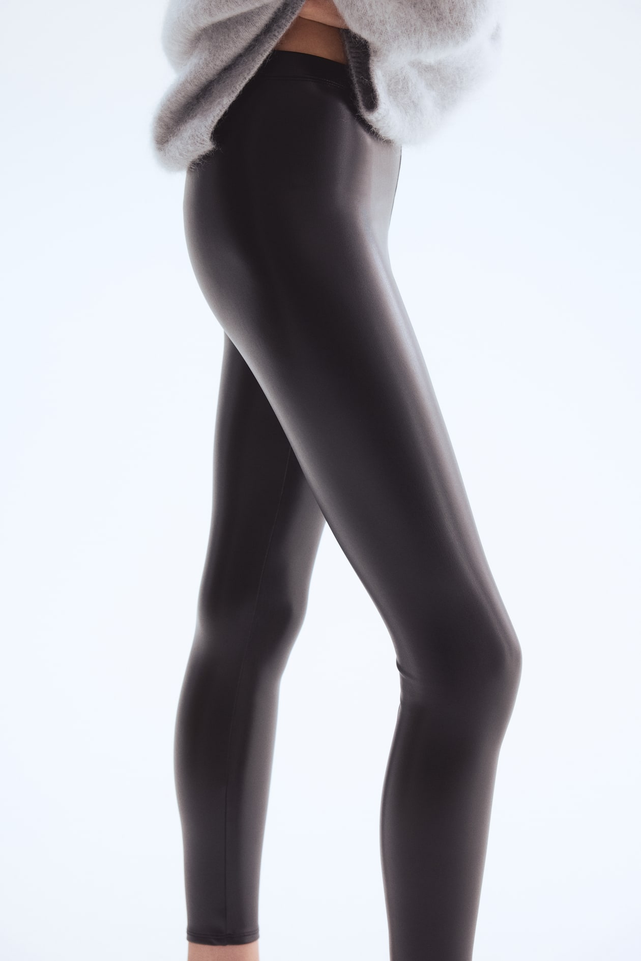 Coated Leggings - image 4