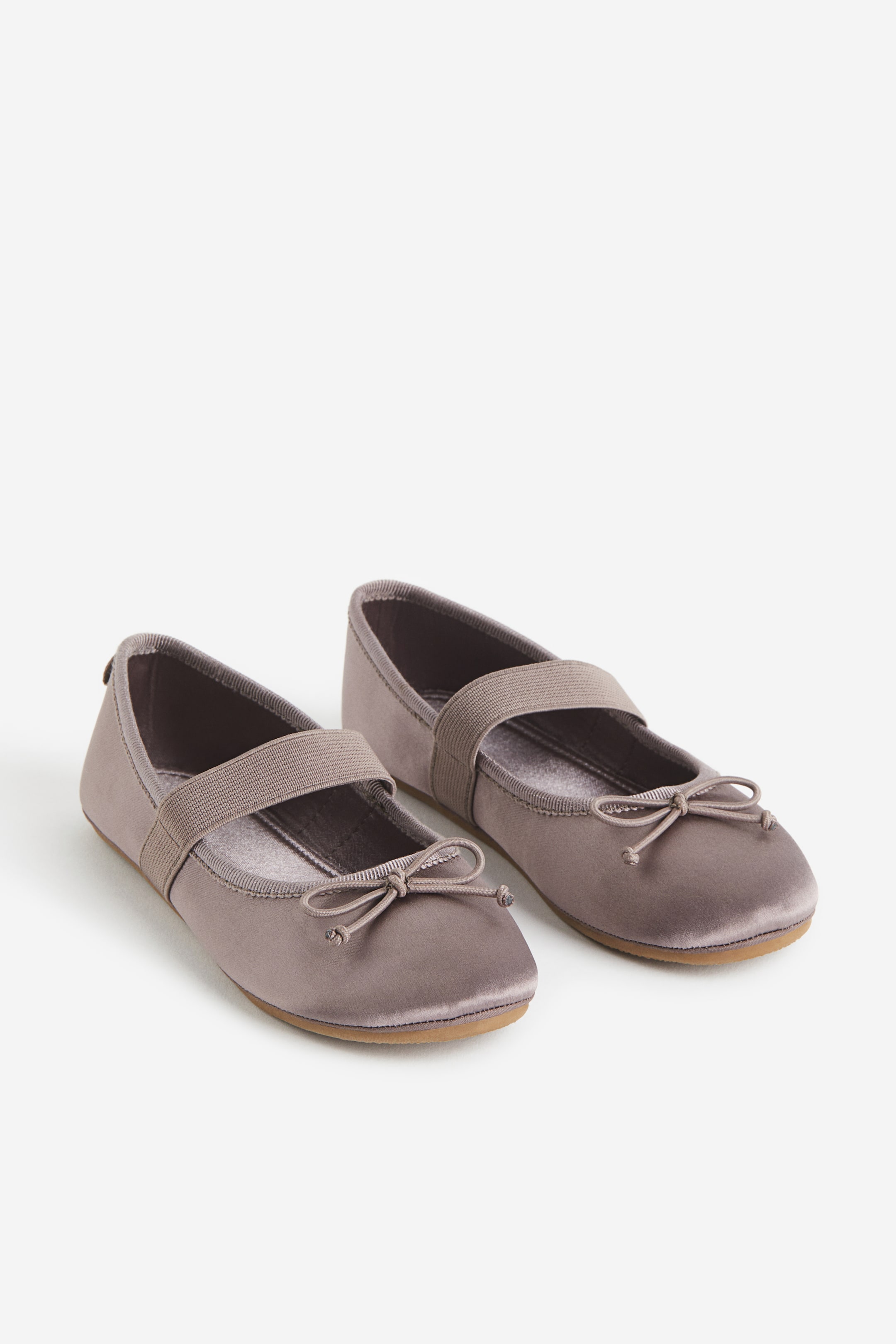 Satin Ballet Flats