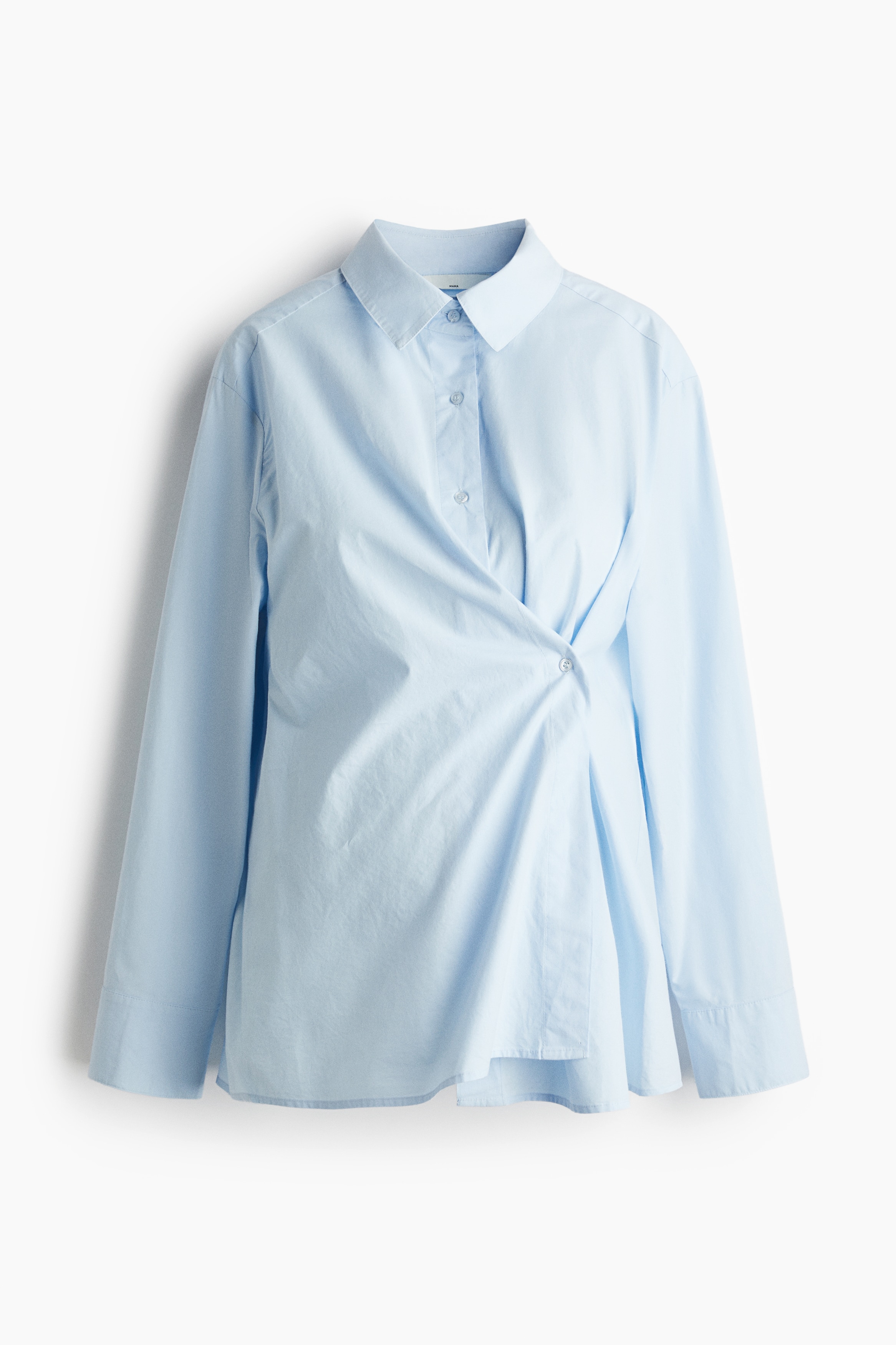 トップス mama Women's Burgundy MAMA Cotton wrap shirt | H&M CA