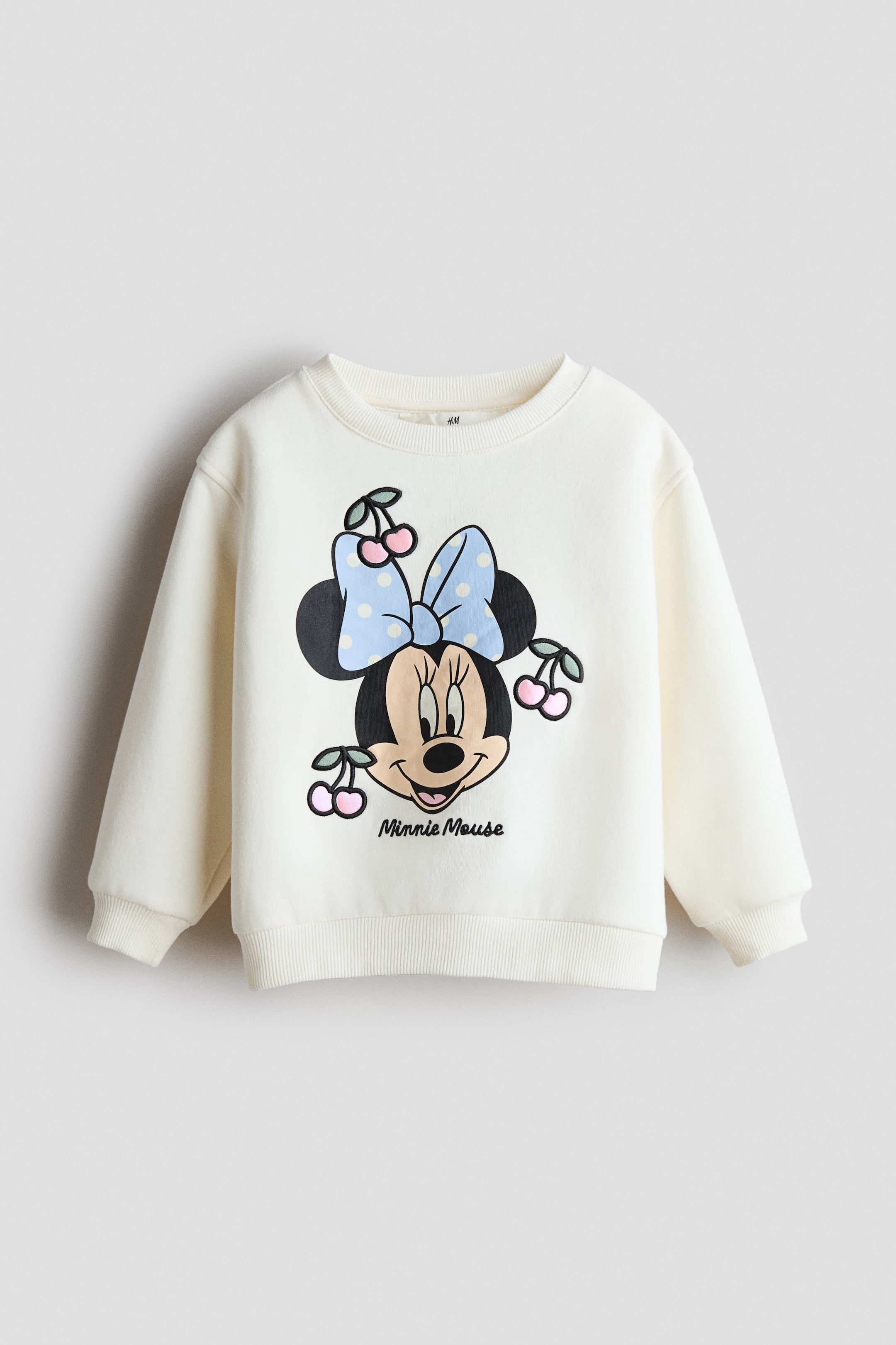 Ampliar la imagen: Sudadera con diseño - Blanco/Minnie Mouse - Kids | H&M MX 1