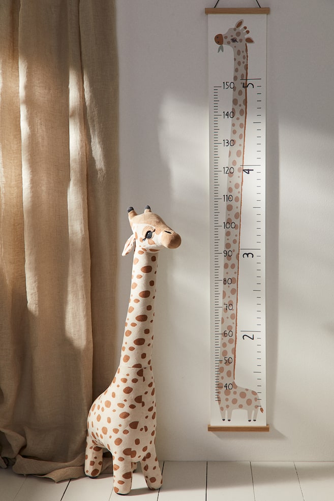 Stort krammedyr - Beige/Giraf - 2