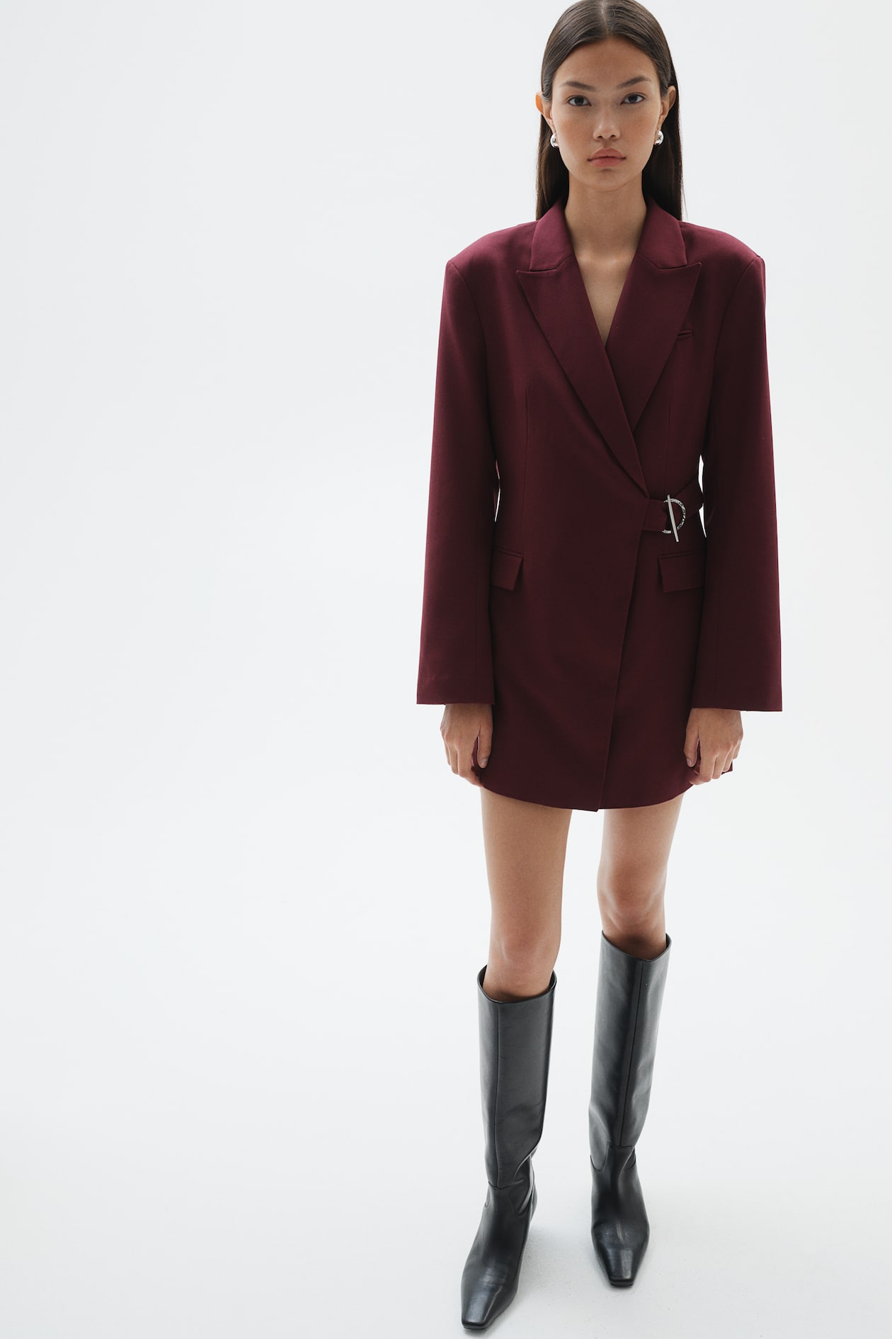 Robe Tailleur Robe Blazer H Et M Robe Blazer Avec Bouton à Strass