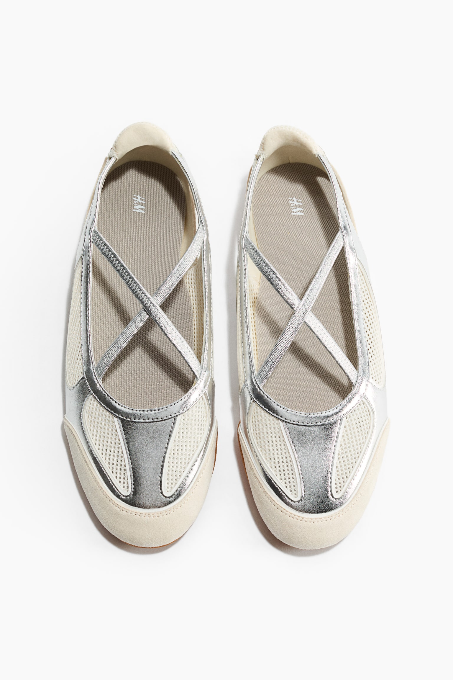 Trainer sandals - Silver-coloured/Cream - 3