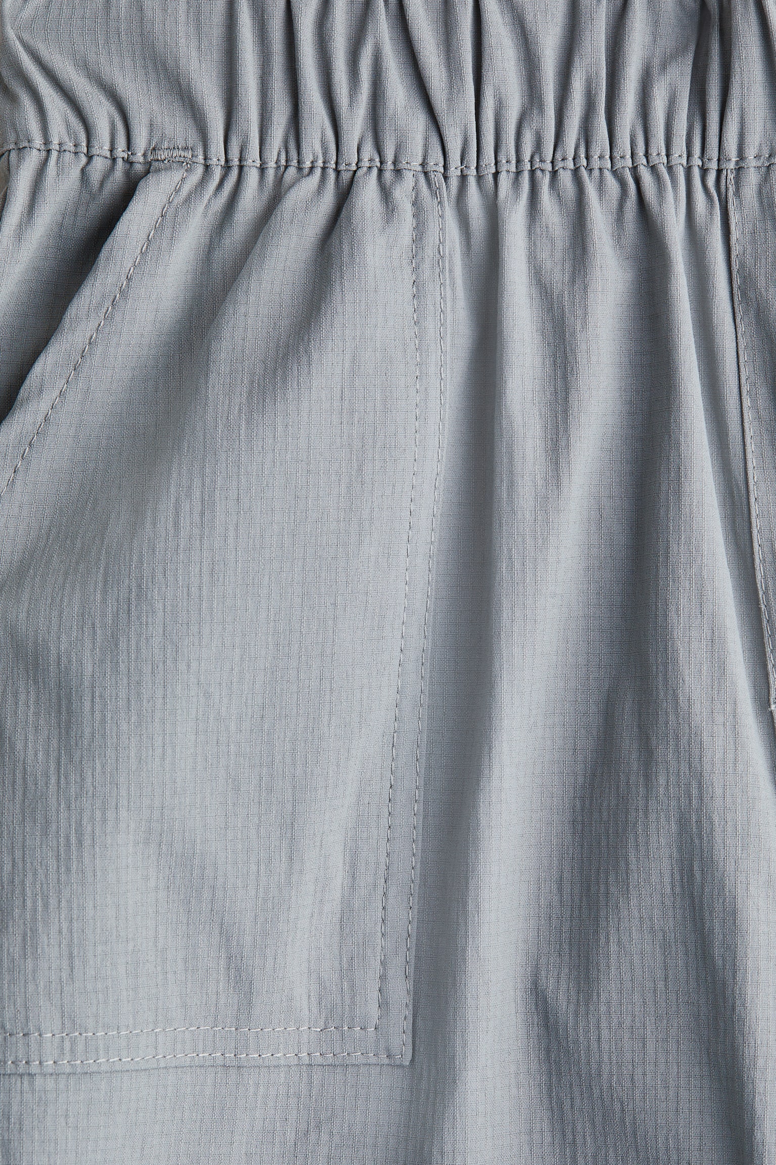 Quần jogger dệt thoi - Màu xám nhạt/Màu đen - 4