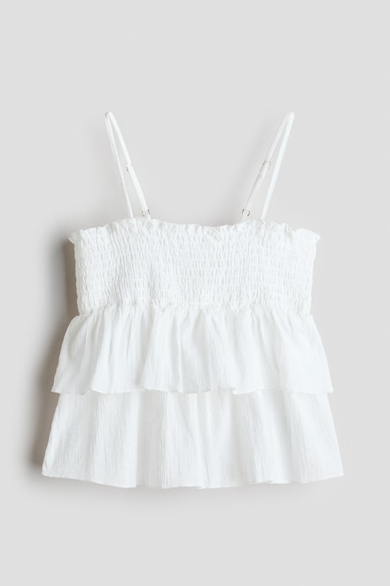 Детские топы H&M Tiered Cotton Top