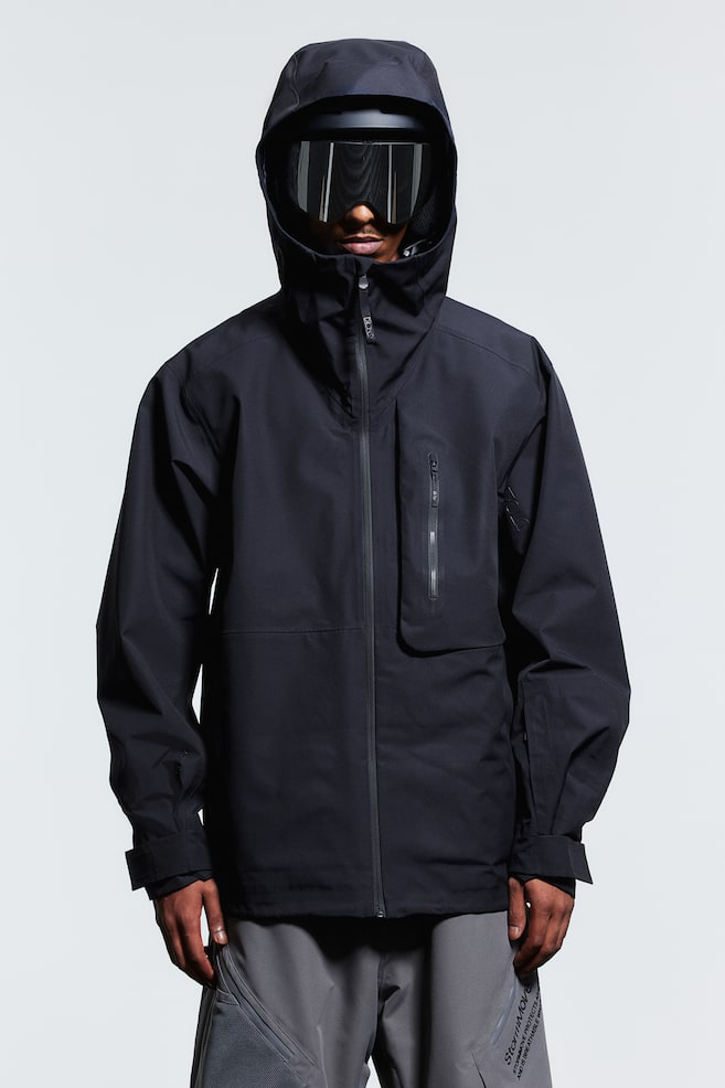 StormMove™ 3-layer ski jacket - Black/Dark purple - 5